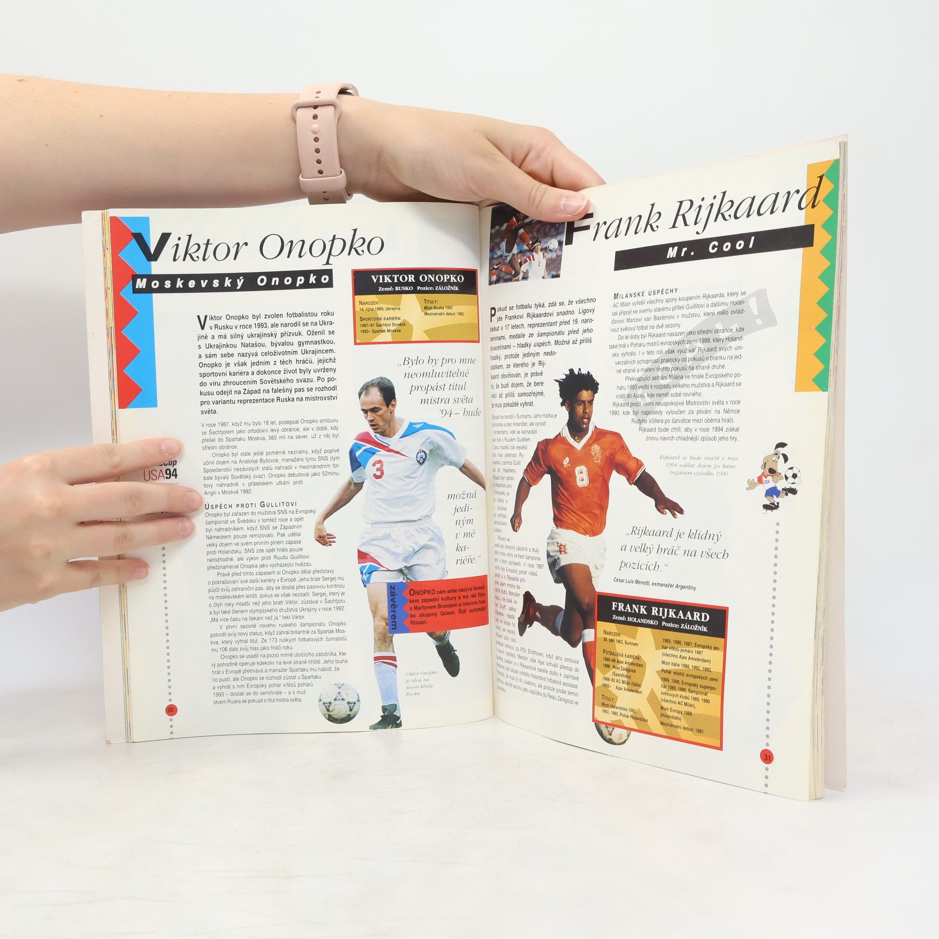 Bernd Arnold Mistrovství světa v kopané USA 94 : oficiální publikace