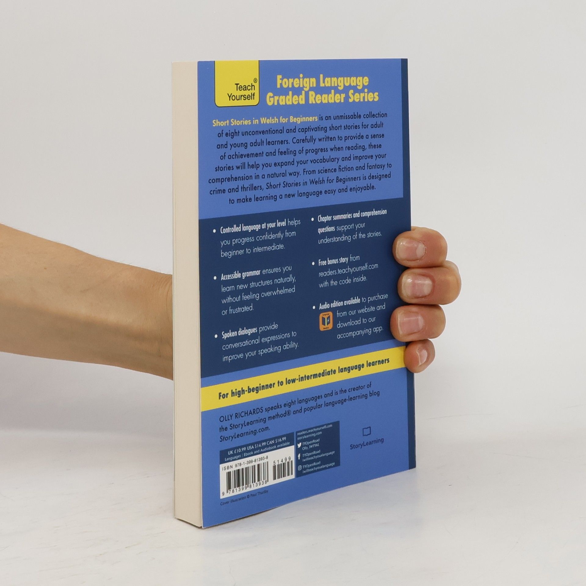 Olly Richards Teach Yourself: Short Stories in Welsh for Beginners