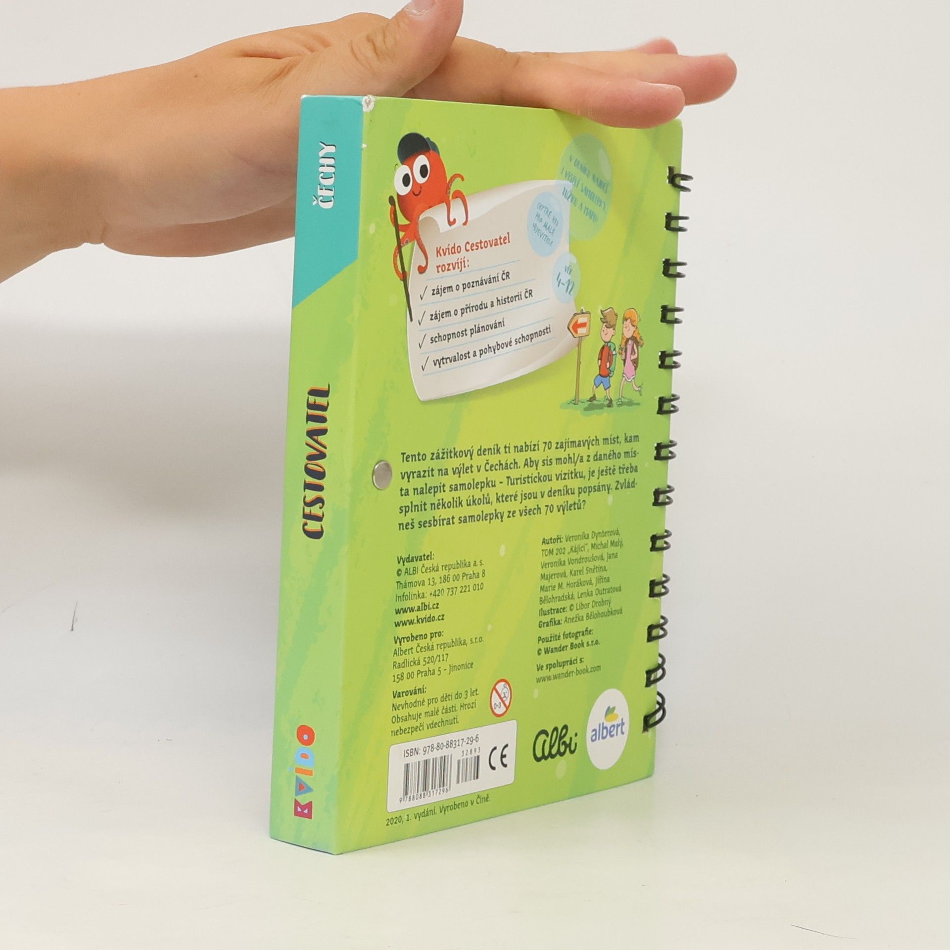 Various authors Cestovatel. Zážitkový deník ze 70 výletů. Čechy