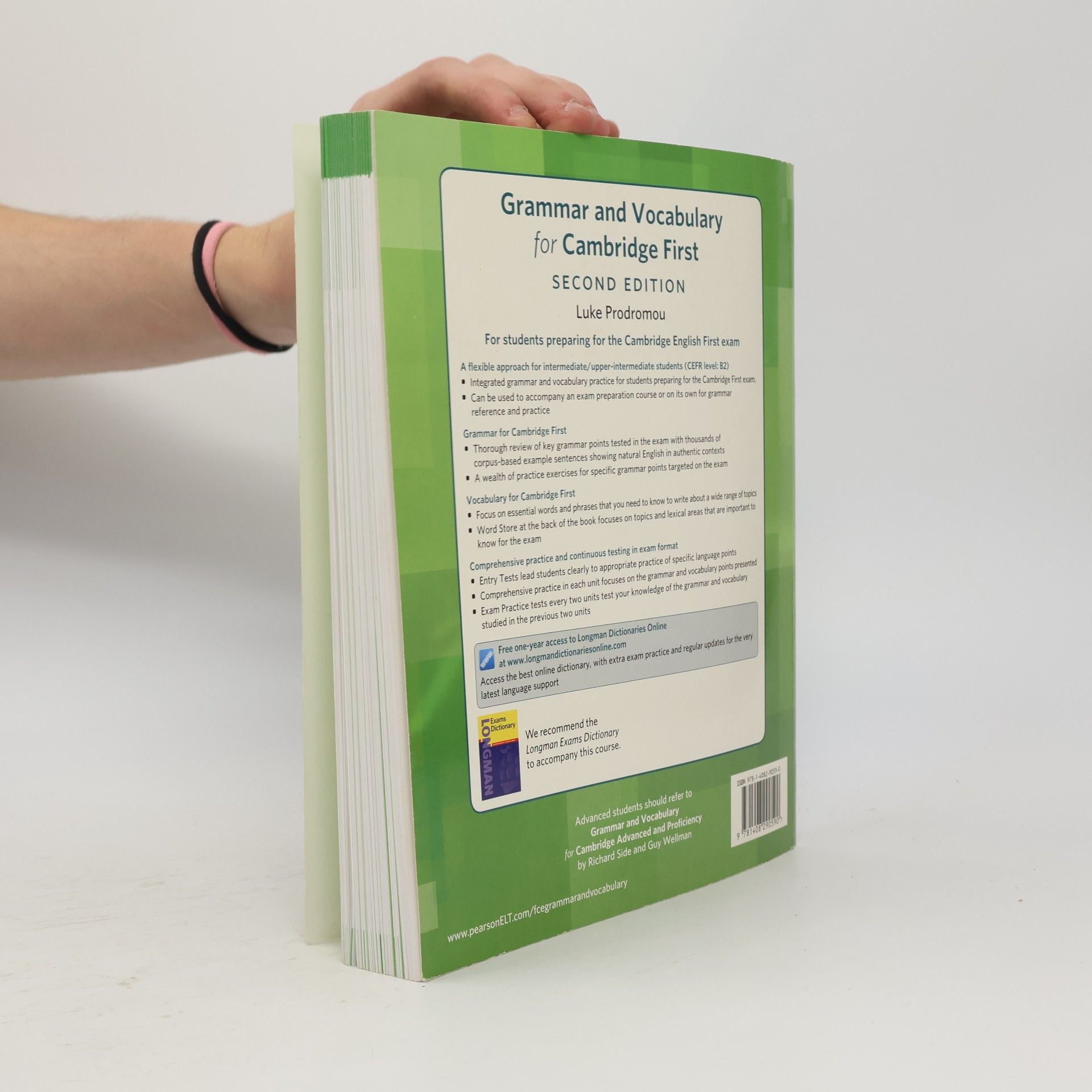 Luke Prodromou Grammar and vocabulary for Cambridge first : for students preparing for the Cambridge English First exam