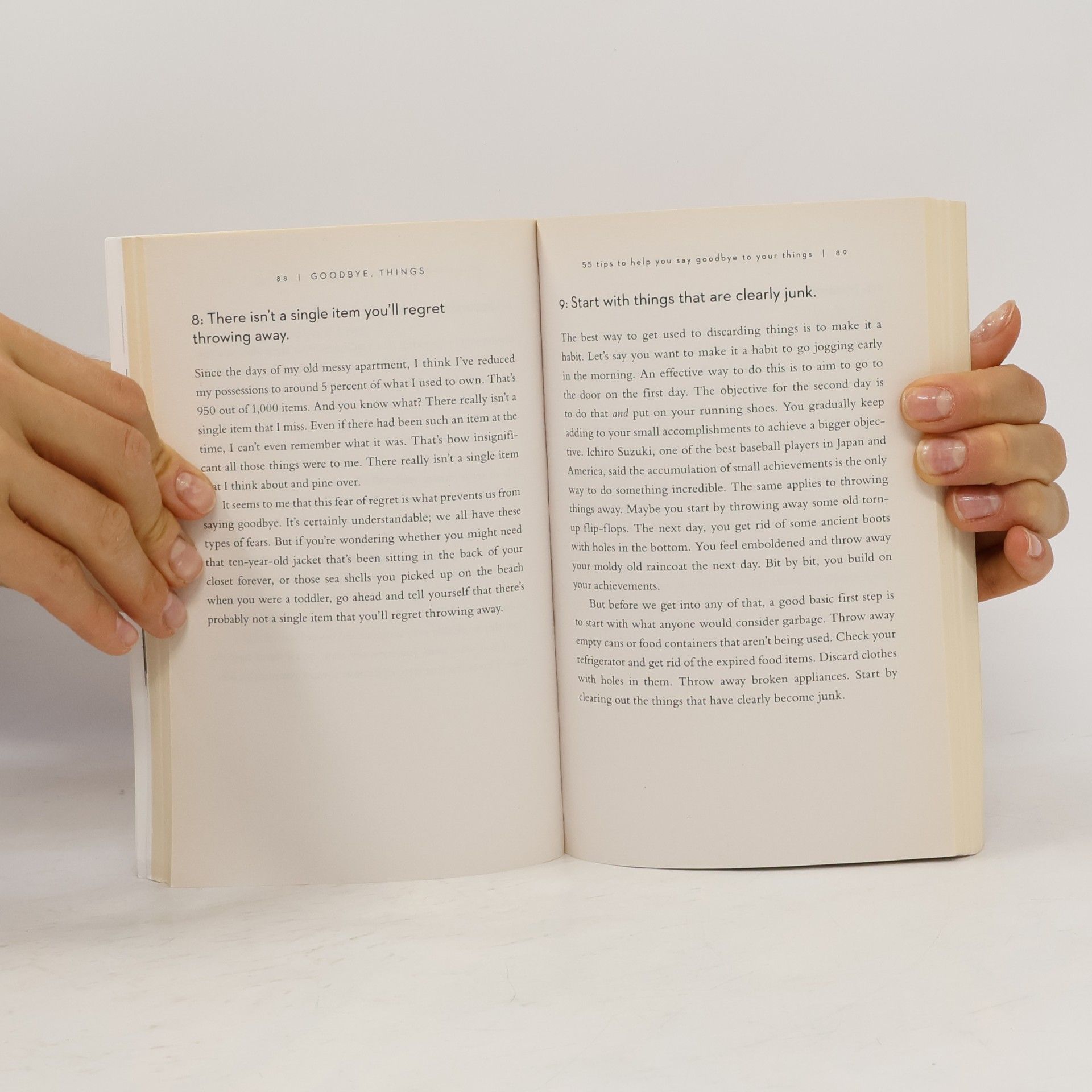 Fumio Sasaki Goodbye, Things