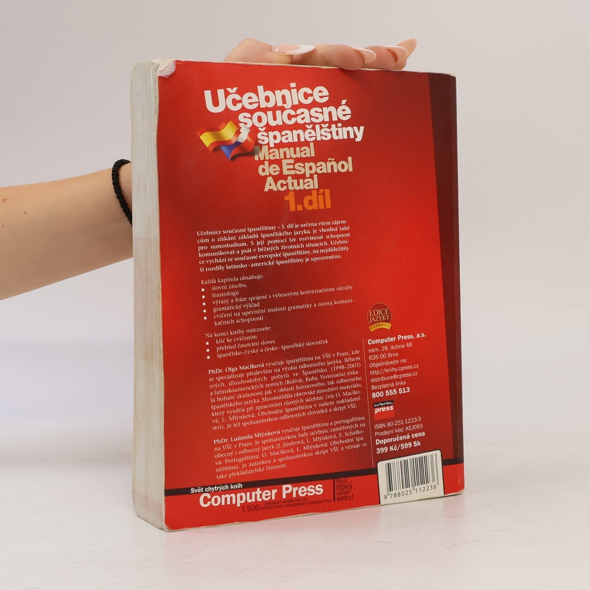 Olga Macíková Učebnice současné španělštiny = Manual de español actual. 1. díl