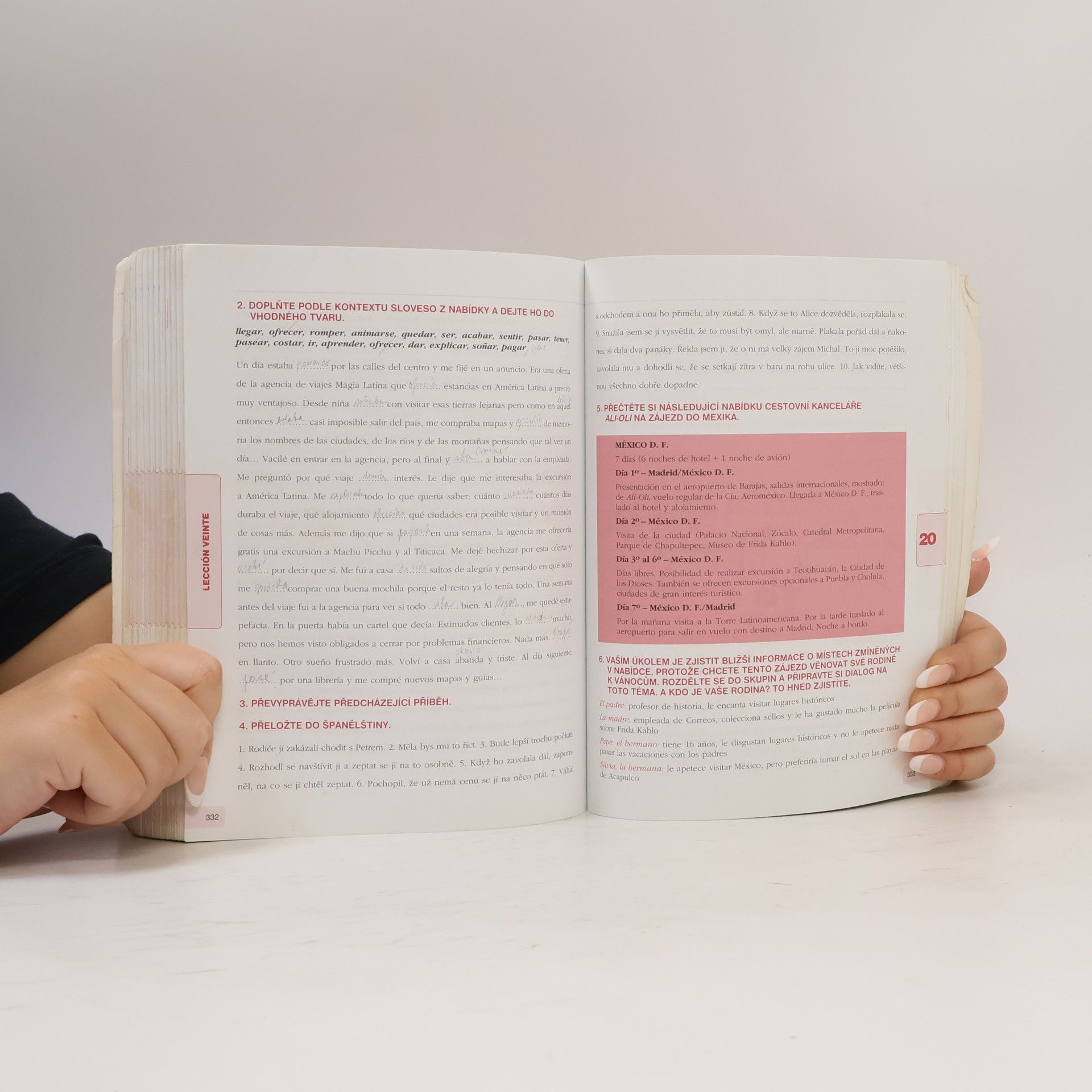 Olga Macíková Učebnice současné španělštiny = Manual de español actual. 1. díl