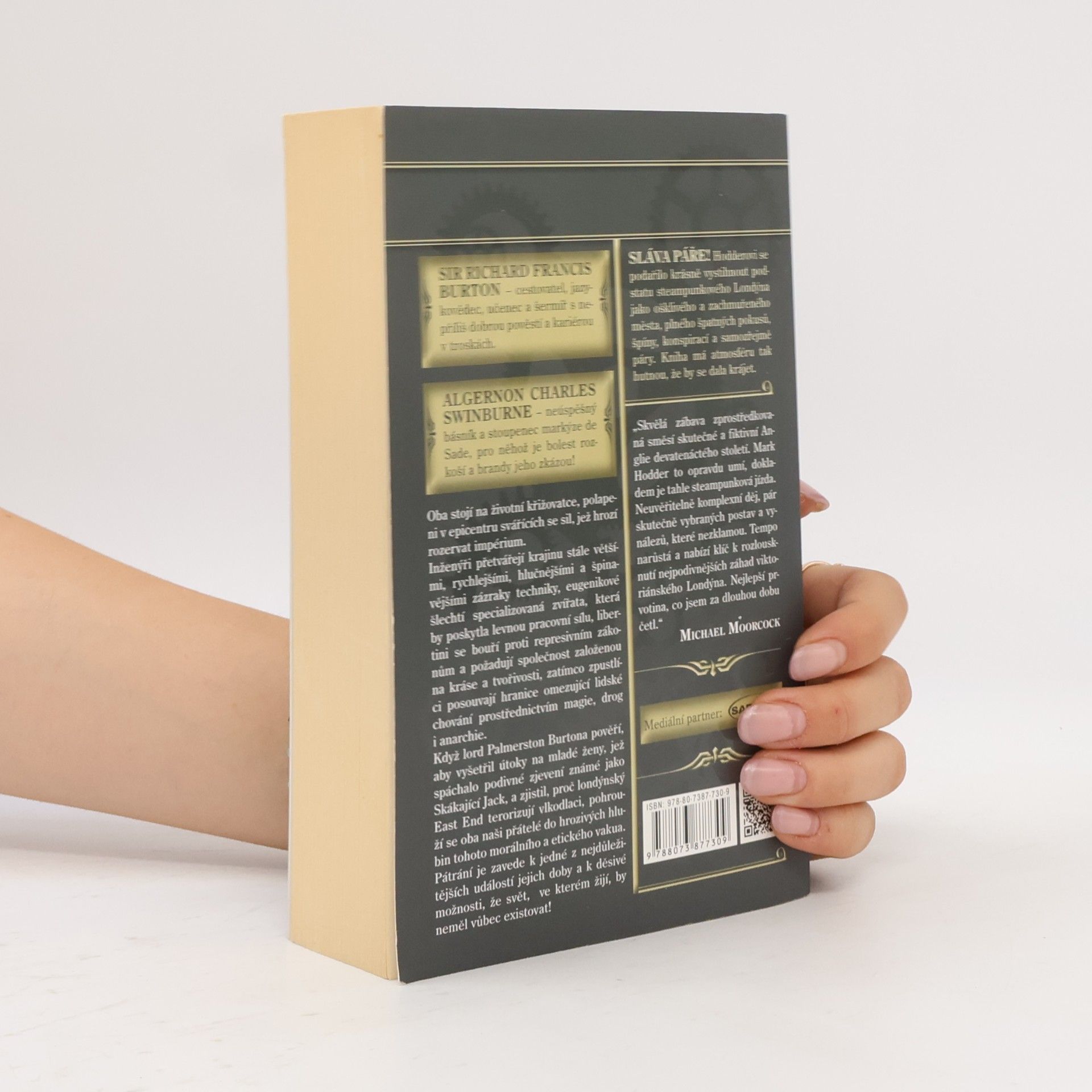 Mark Hodder Podivná záležitost se Skákajícím Jackem. Burton & Swinburne