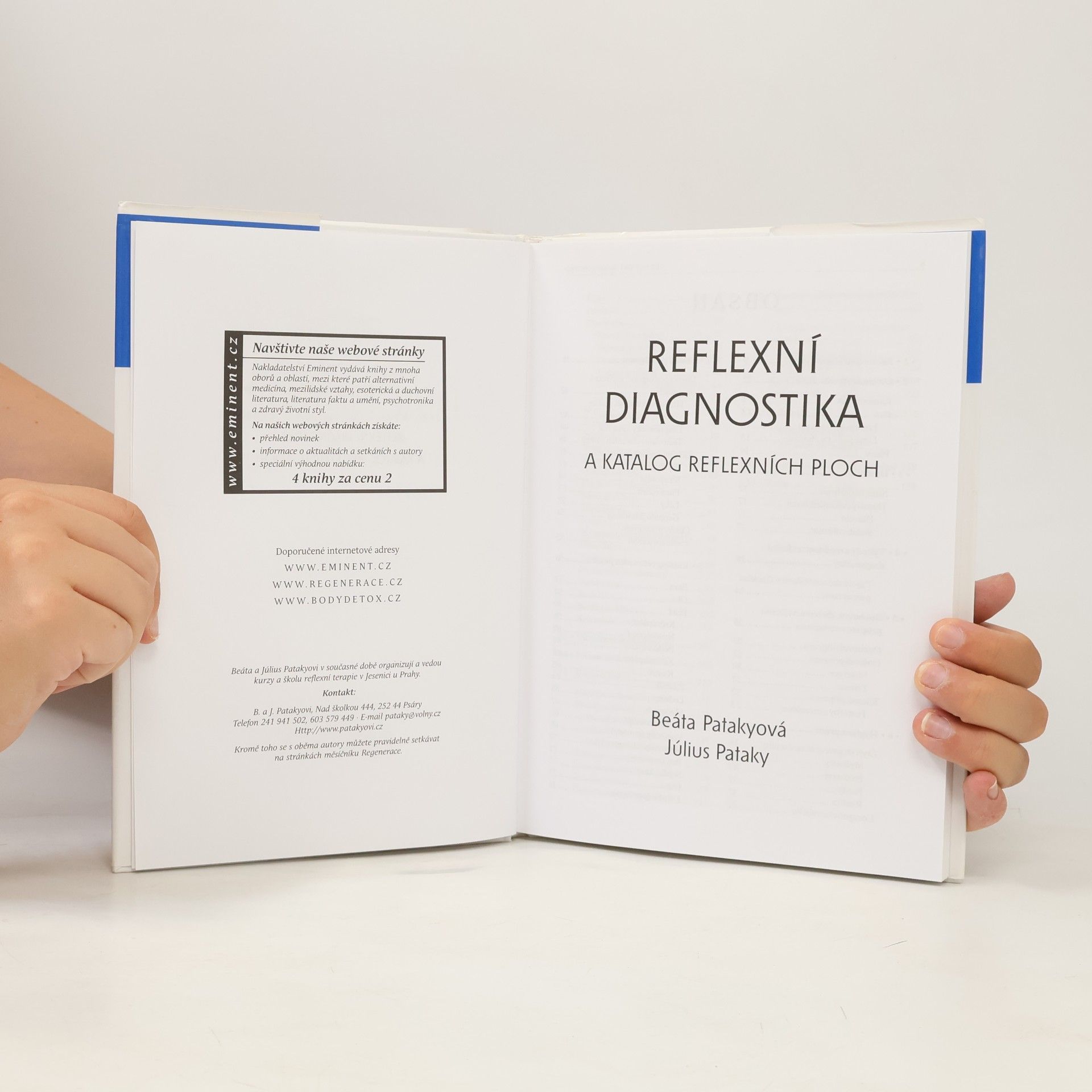 Beáta Patakyová Reflexní diagnostika a katalog reflexních ploch