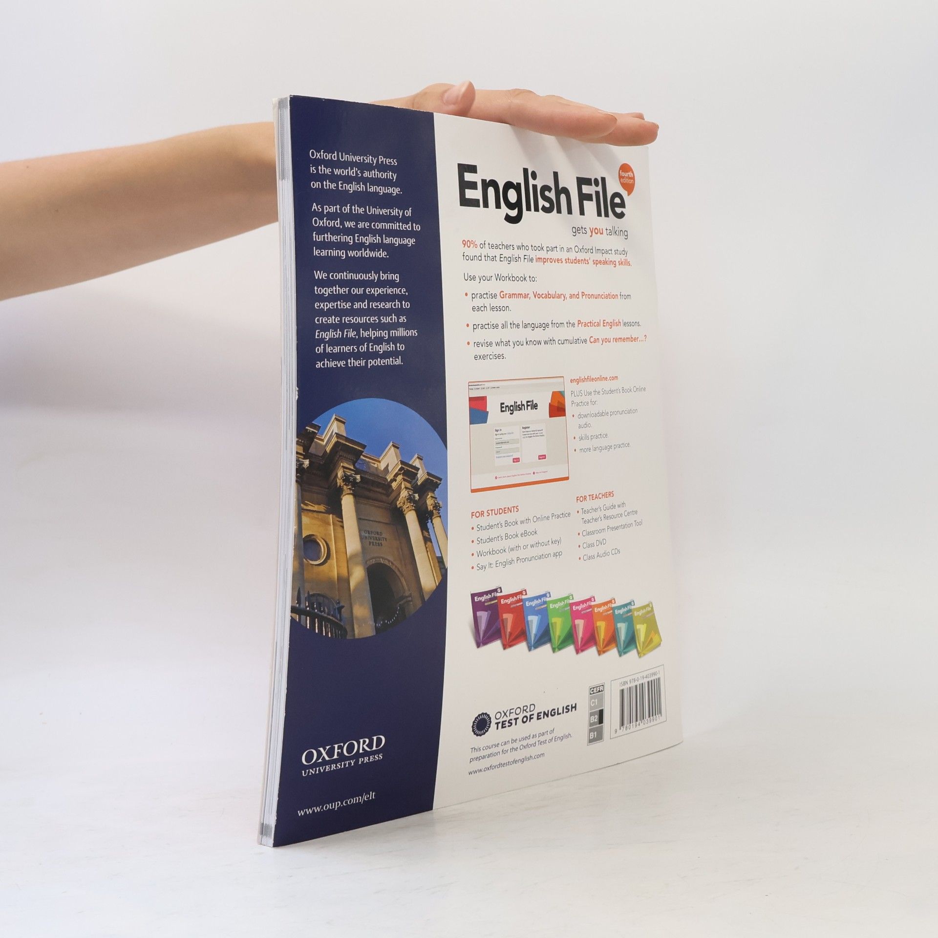 Autores varios English File: Upper-Intermediate: Workbook Without Key