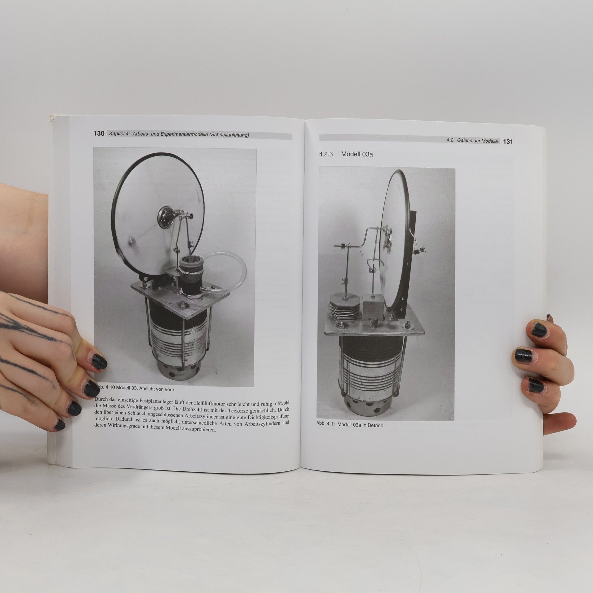 Ulrich E. Stempel Experimente mit Heißluftmotoren