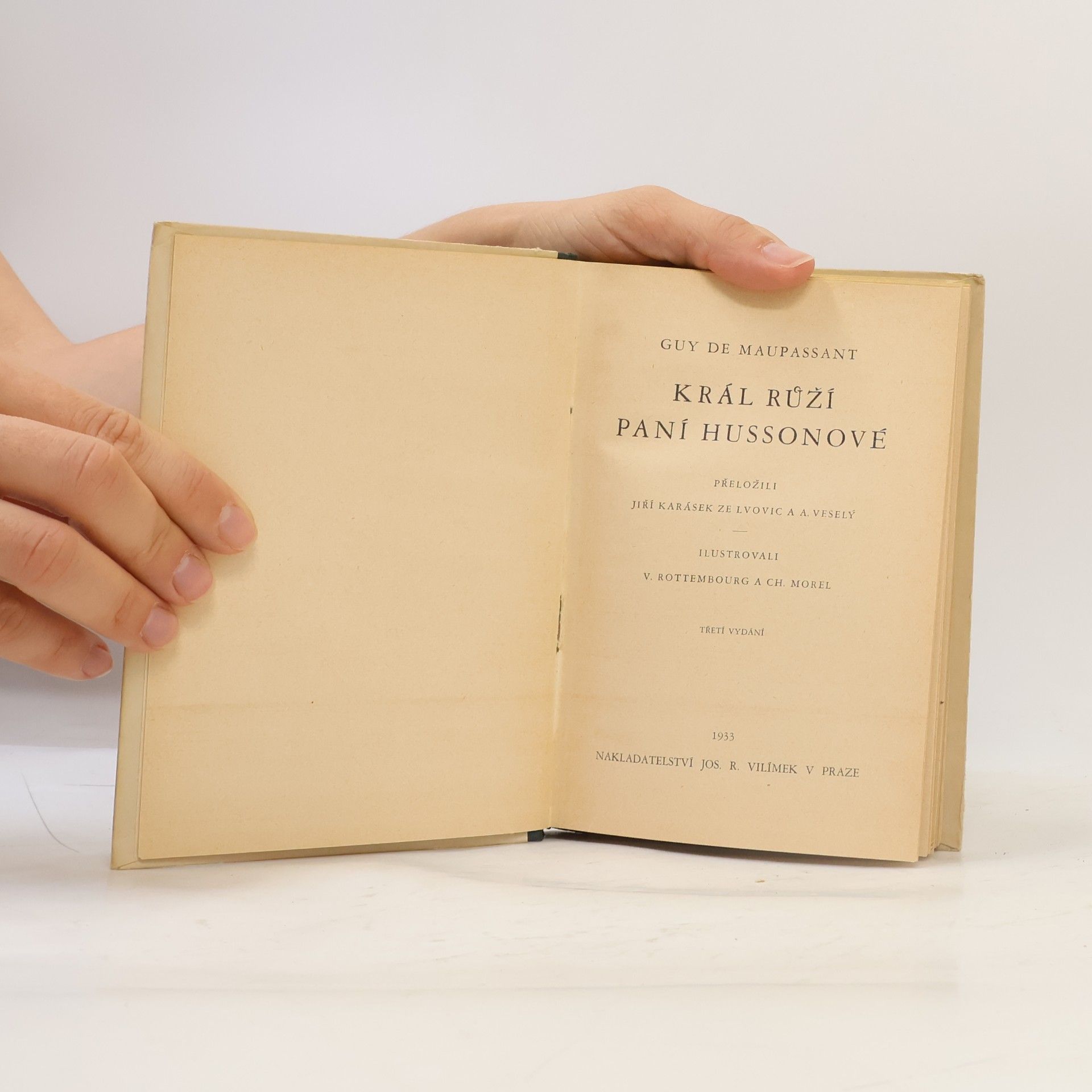 Guy de Maupassant Král růží paní Hussonové