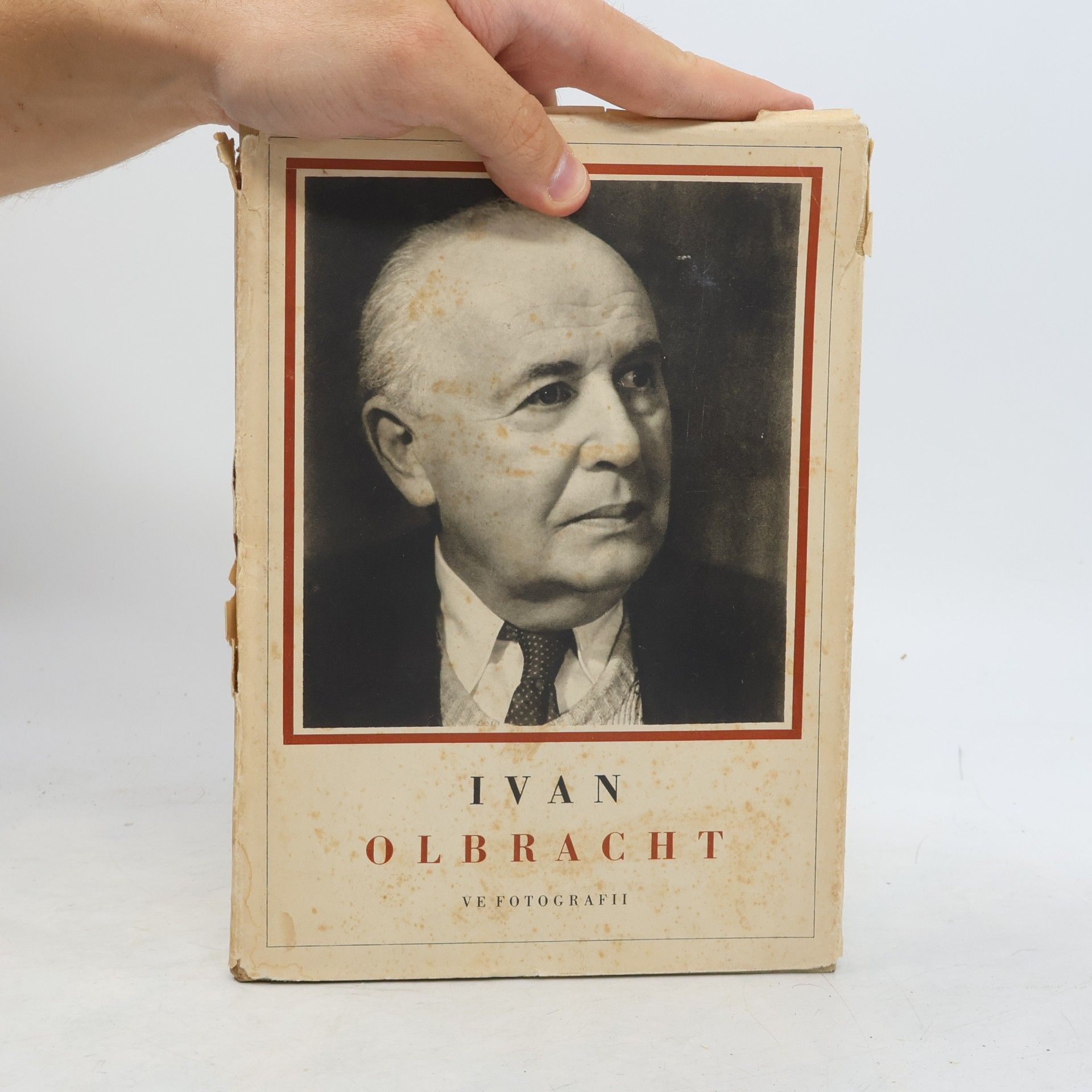 Václav Řezáč Ivan Olbracht ve fotografii