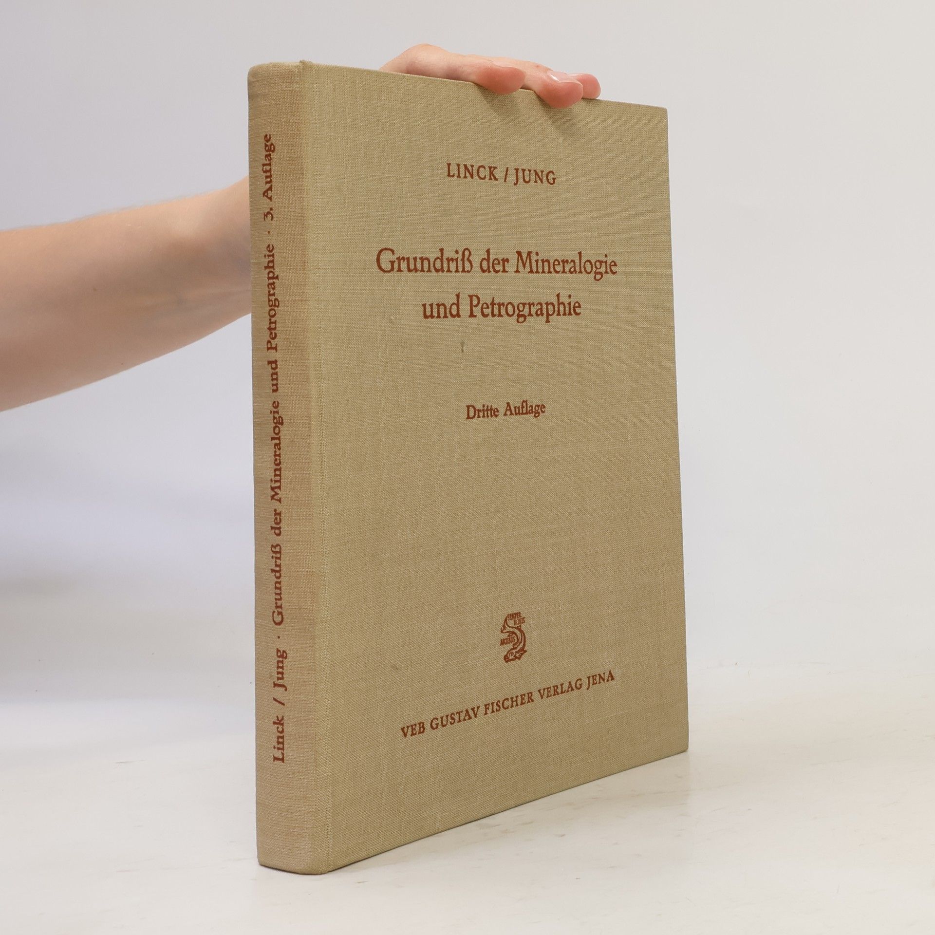 Gottlob Eduard Linck Grundriß der Mineralogie und Petrographie