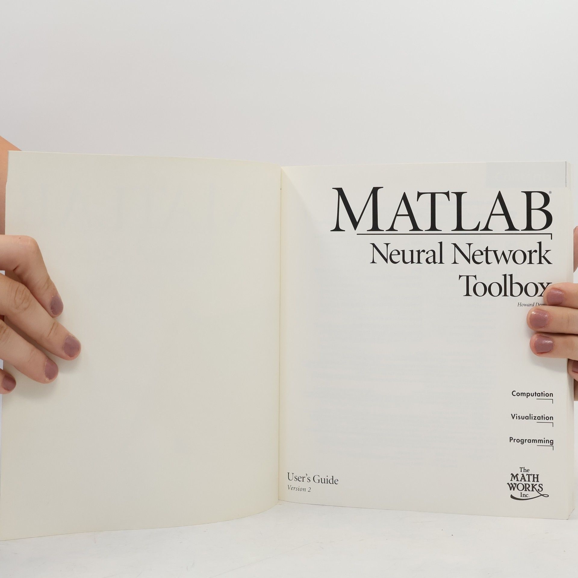 Howard Demuth Matlab. Neutral Network Toolbox