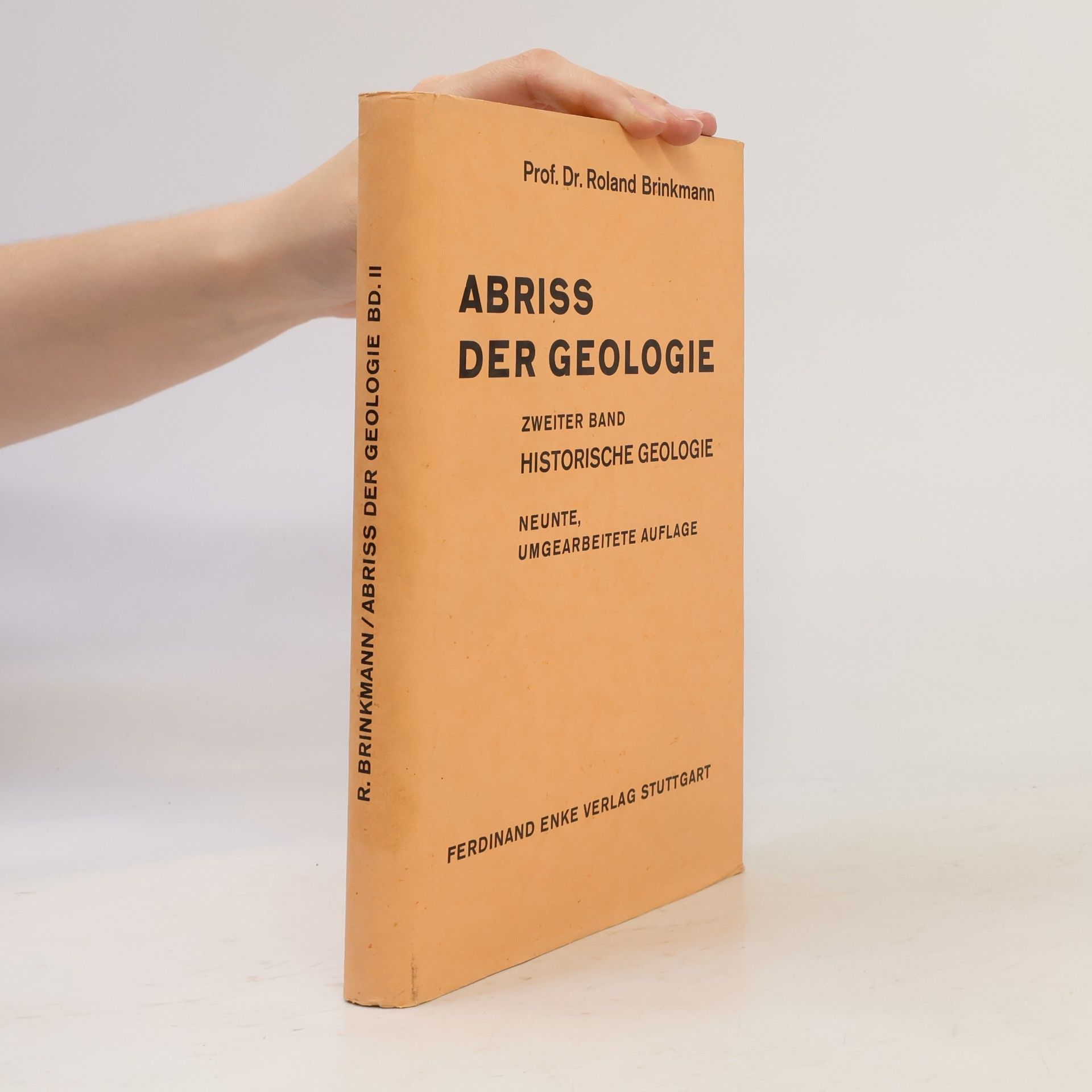 Roland Brinkmann Abriss der Geologie. Band 2
