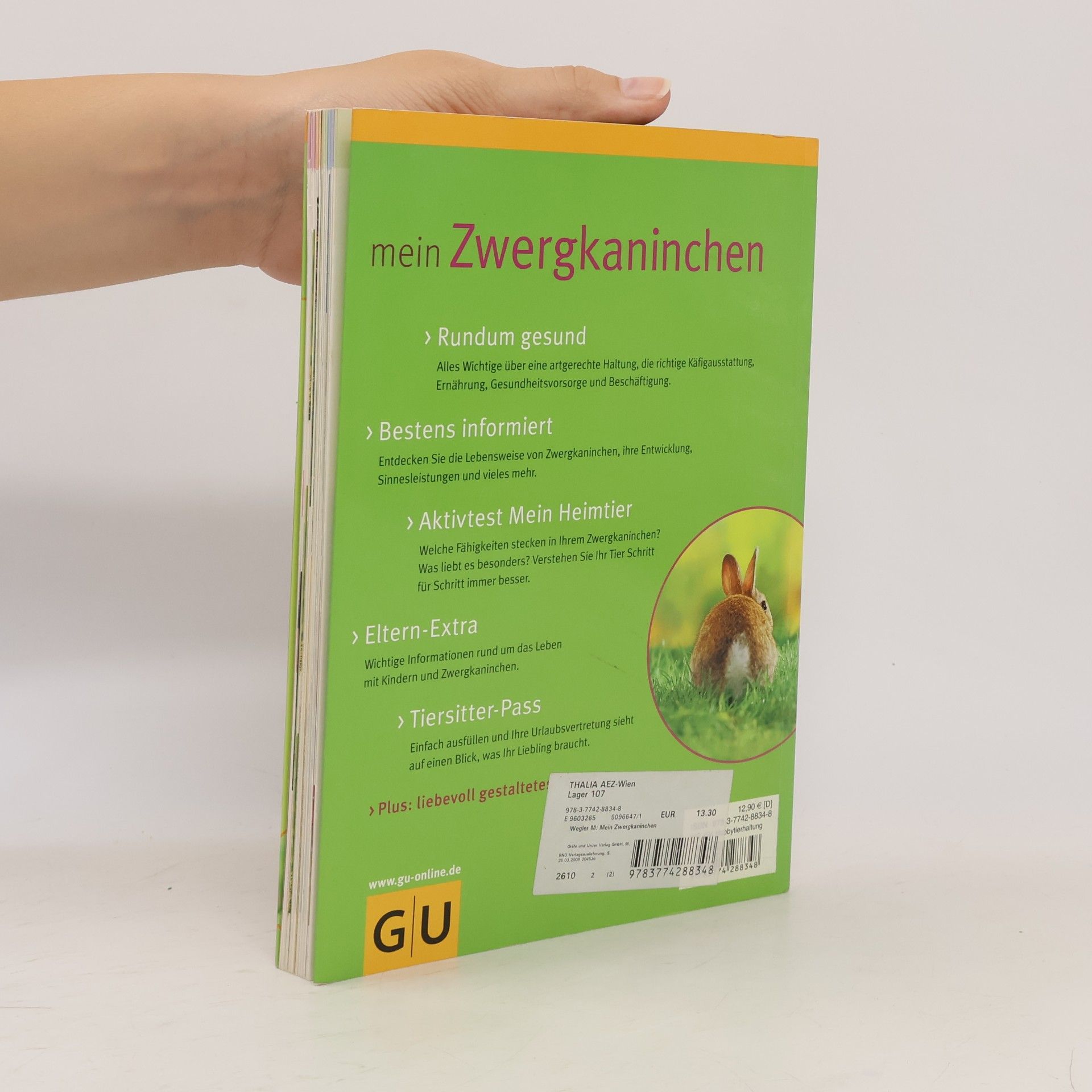 Monika Wegler Mein Zwergkaninchen
