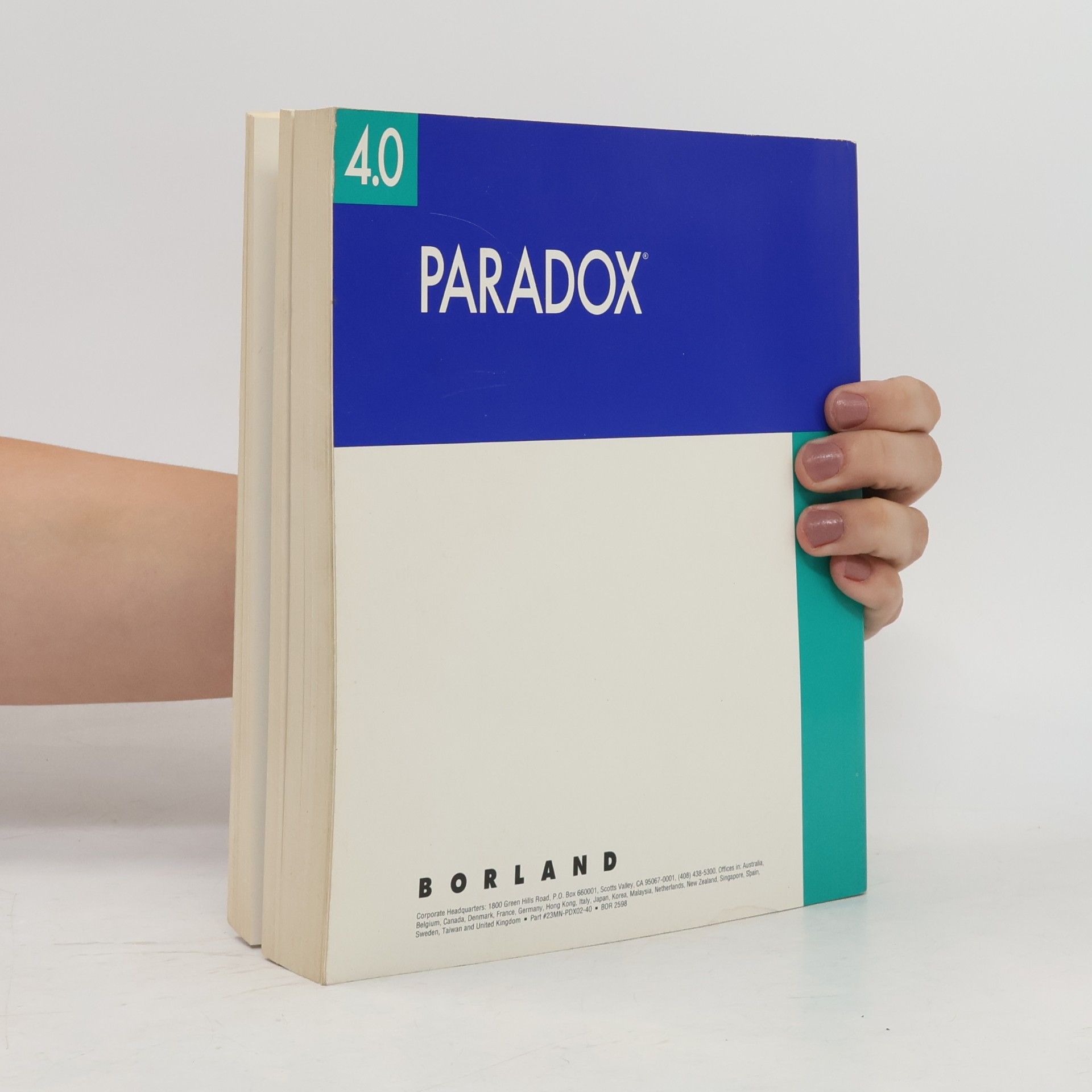 Various authors Paradox 4.0 User's Guide