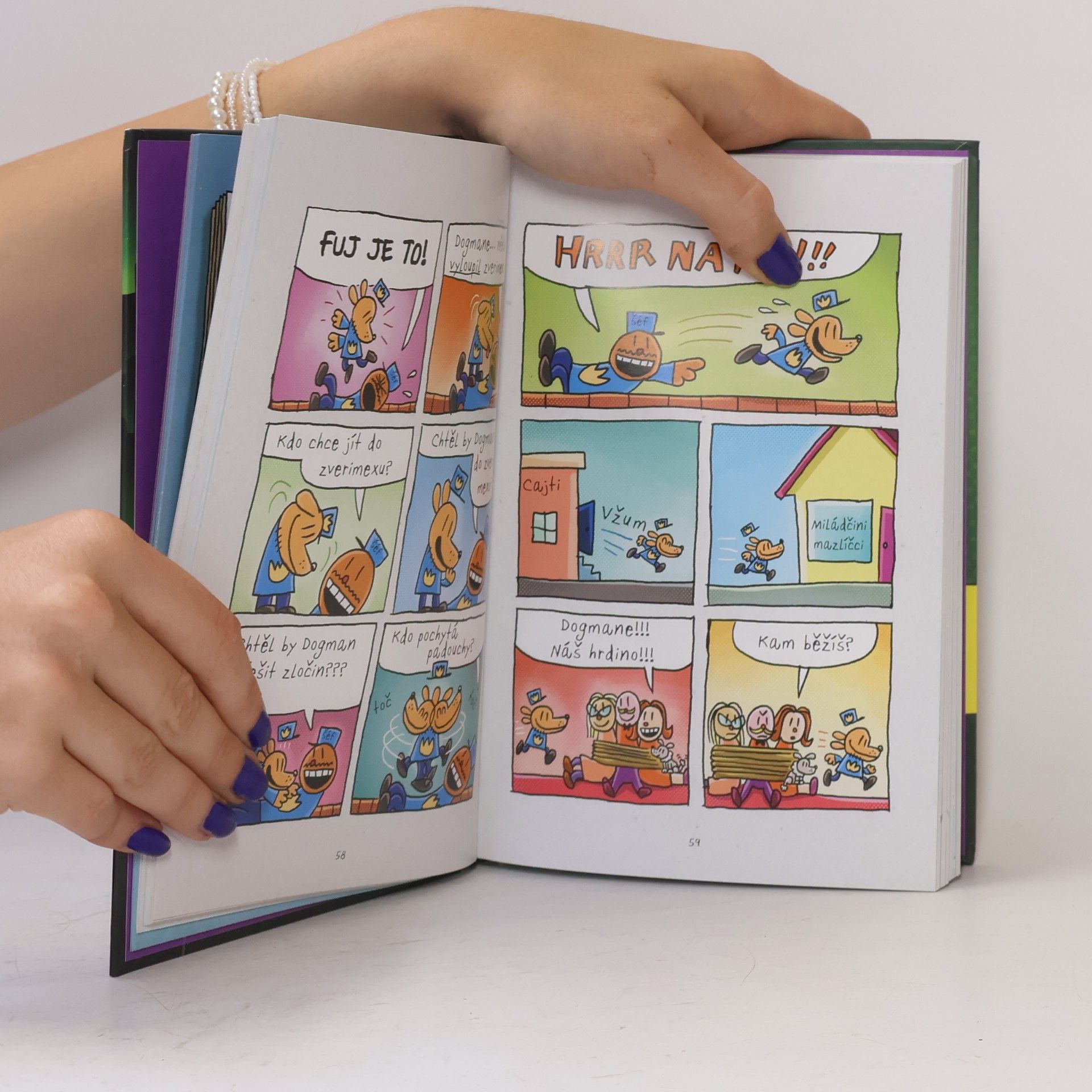 Dav Pilkey Dogman utržený ze řetězu
