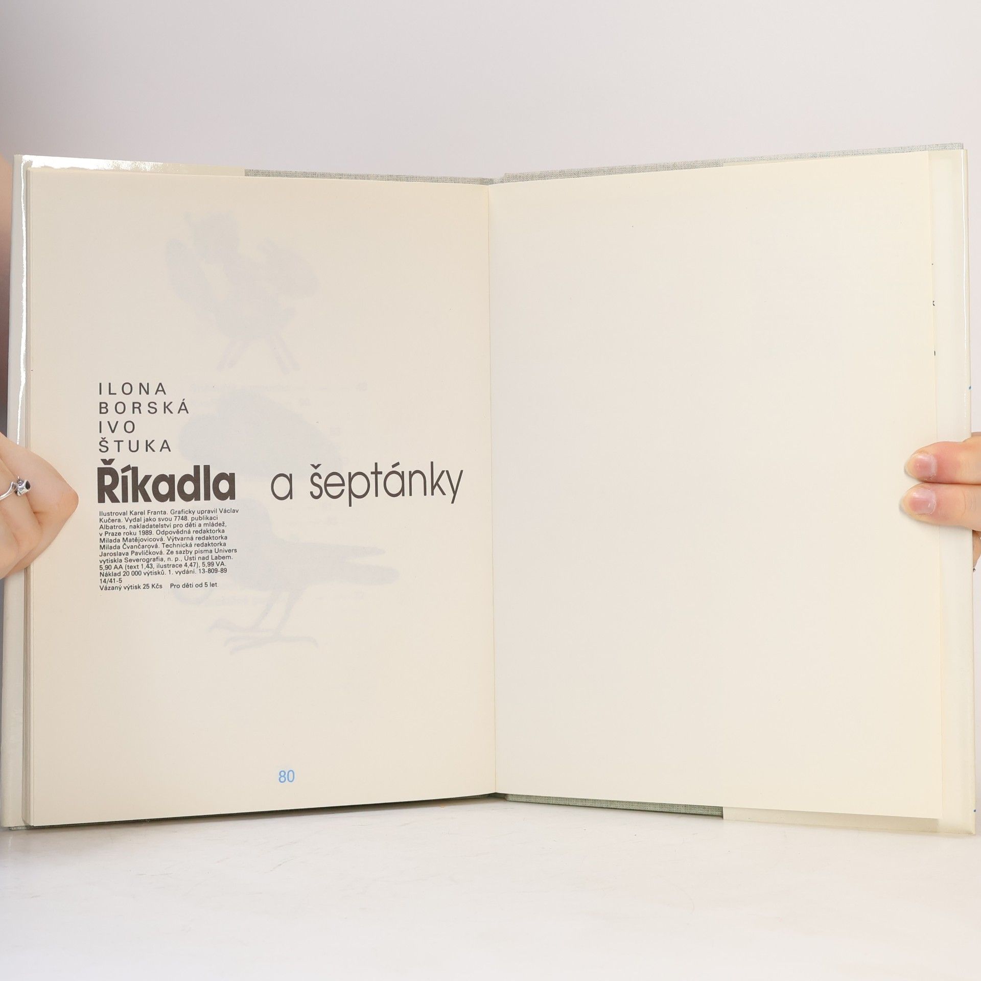 Ilona Borská Říkadla a šeptánky