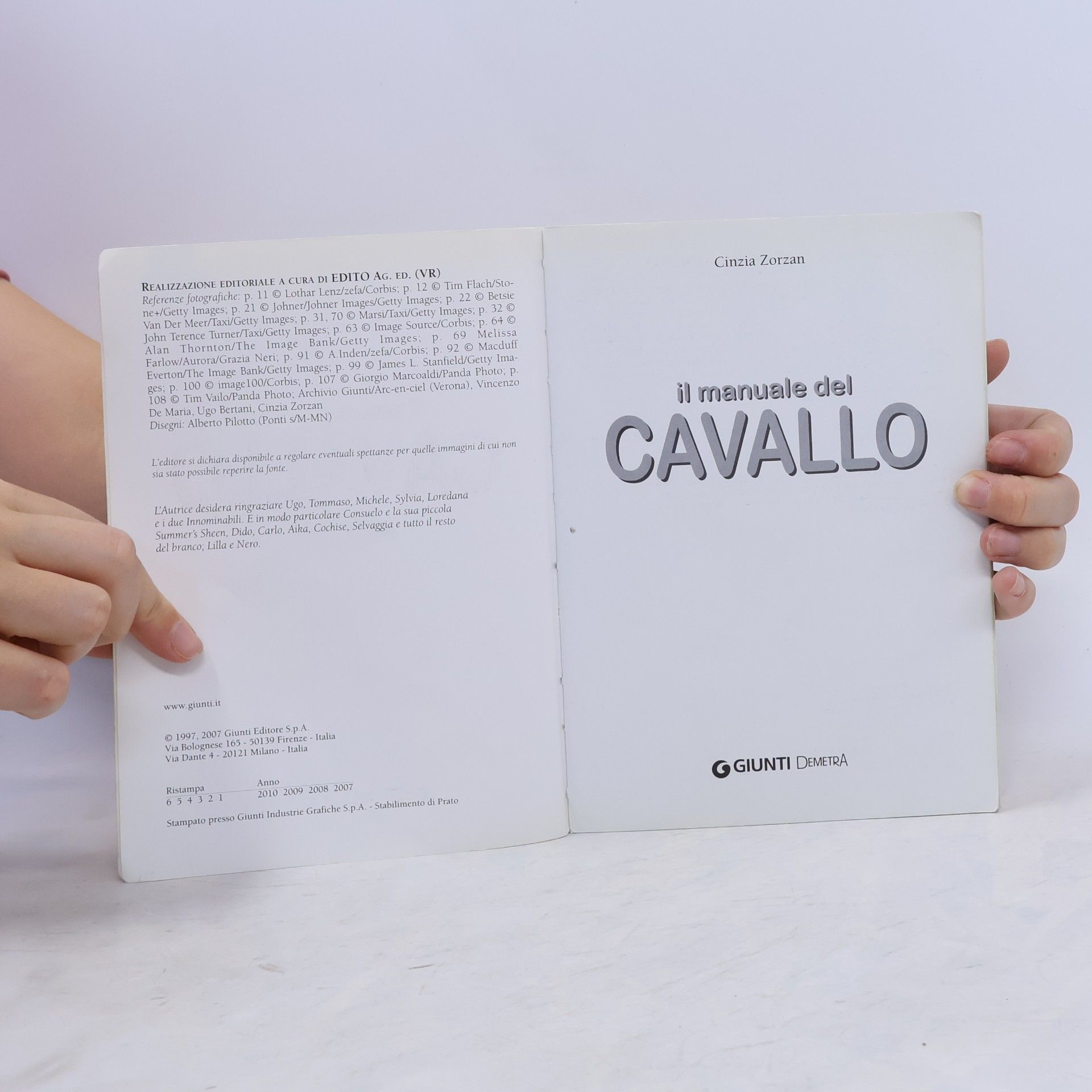 Cinzia Zorzan Il manuale del cavallo. Razze e scelta. Psicologia. Alimentazione. Pronto soccorso