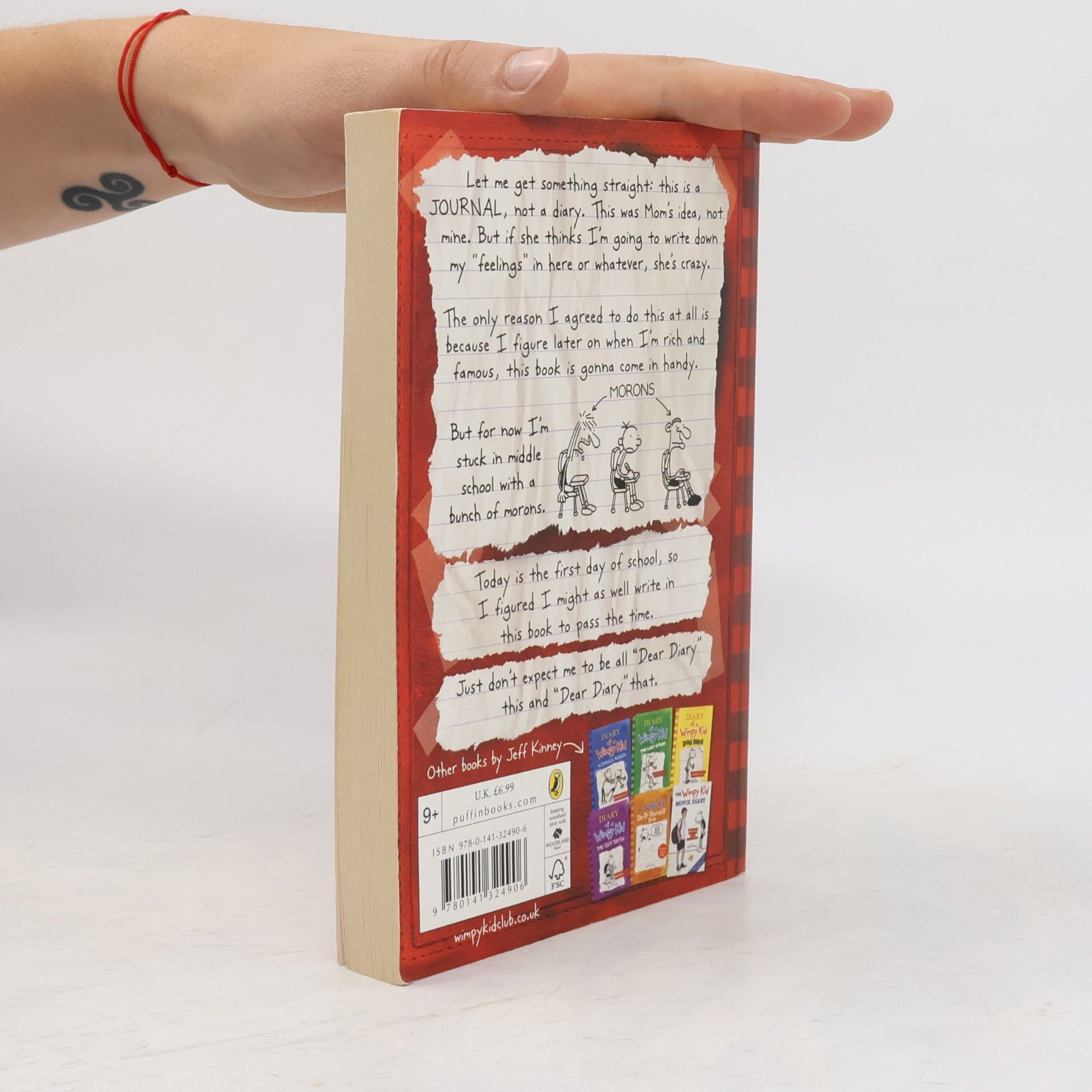 Jeff Kinney Diary of a Wimpy Kid 1