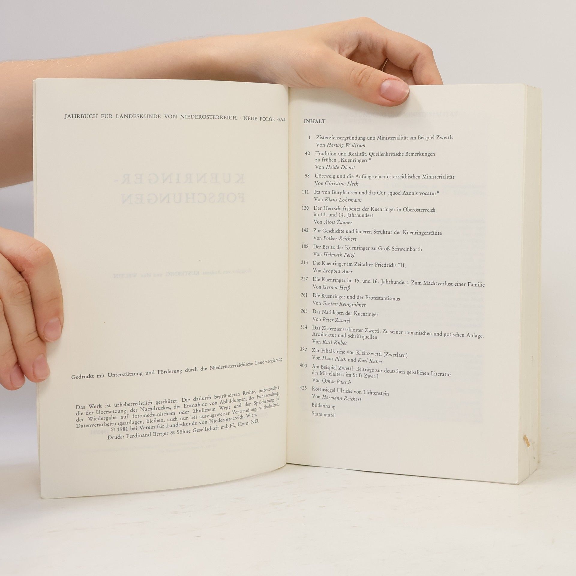 Autorenkollektiv Kuenringer-Forschungen