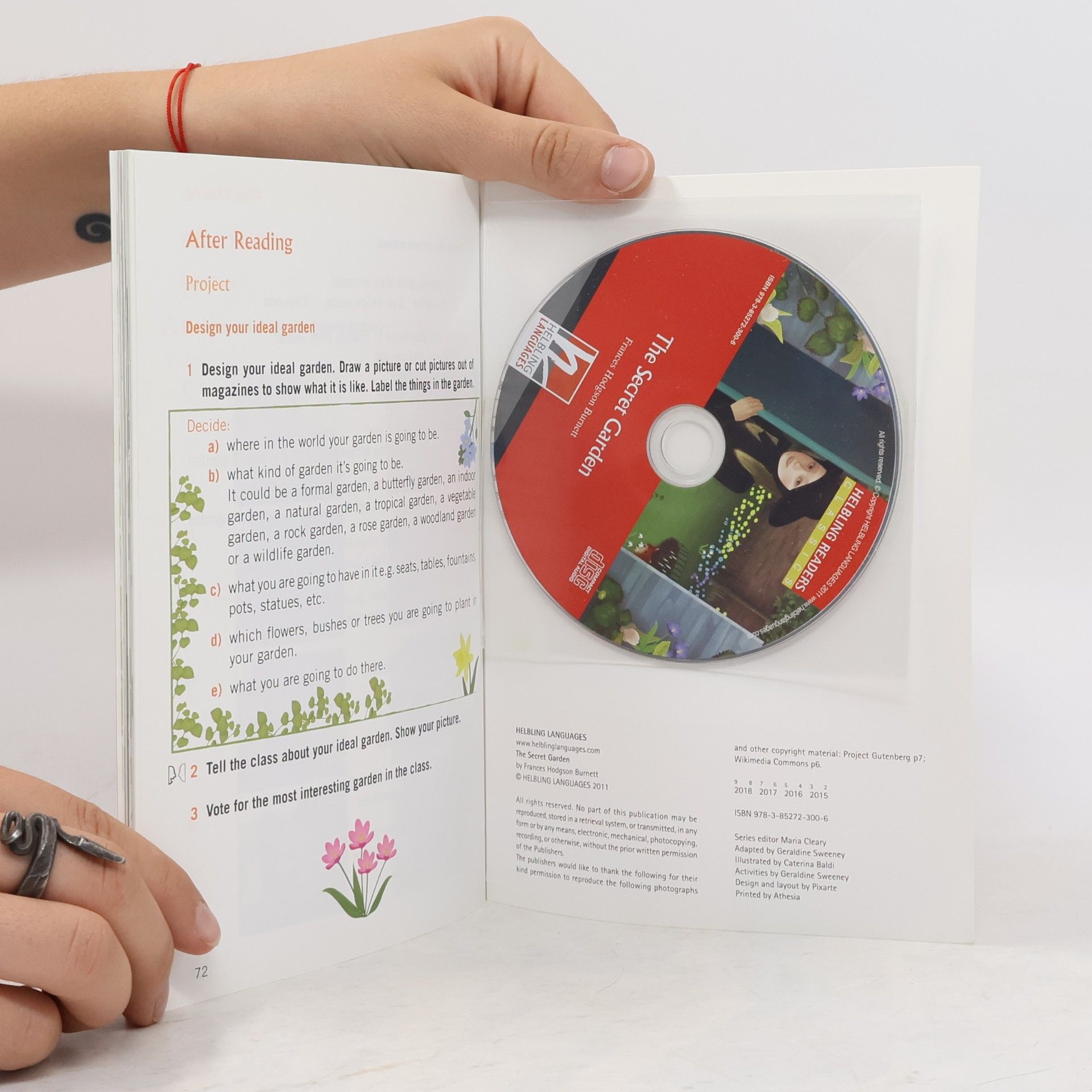 Frances Hodgson Burnett The Secret Garden, m. 1 Audio-CD