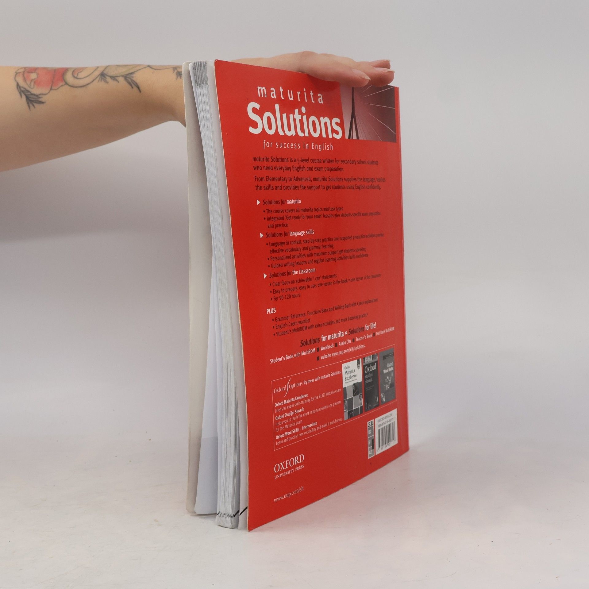 Tim Falla Maturita Solutions. Pre-Intermediate Workbook. Czech Edition