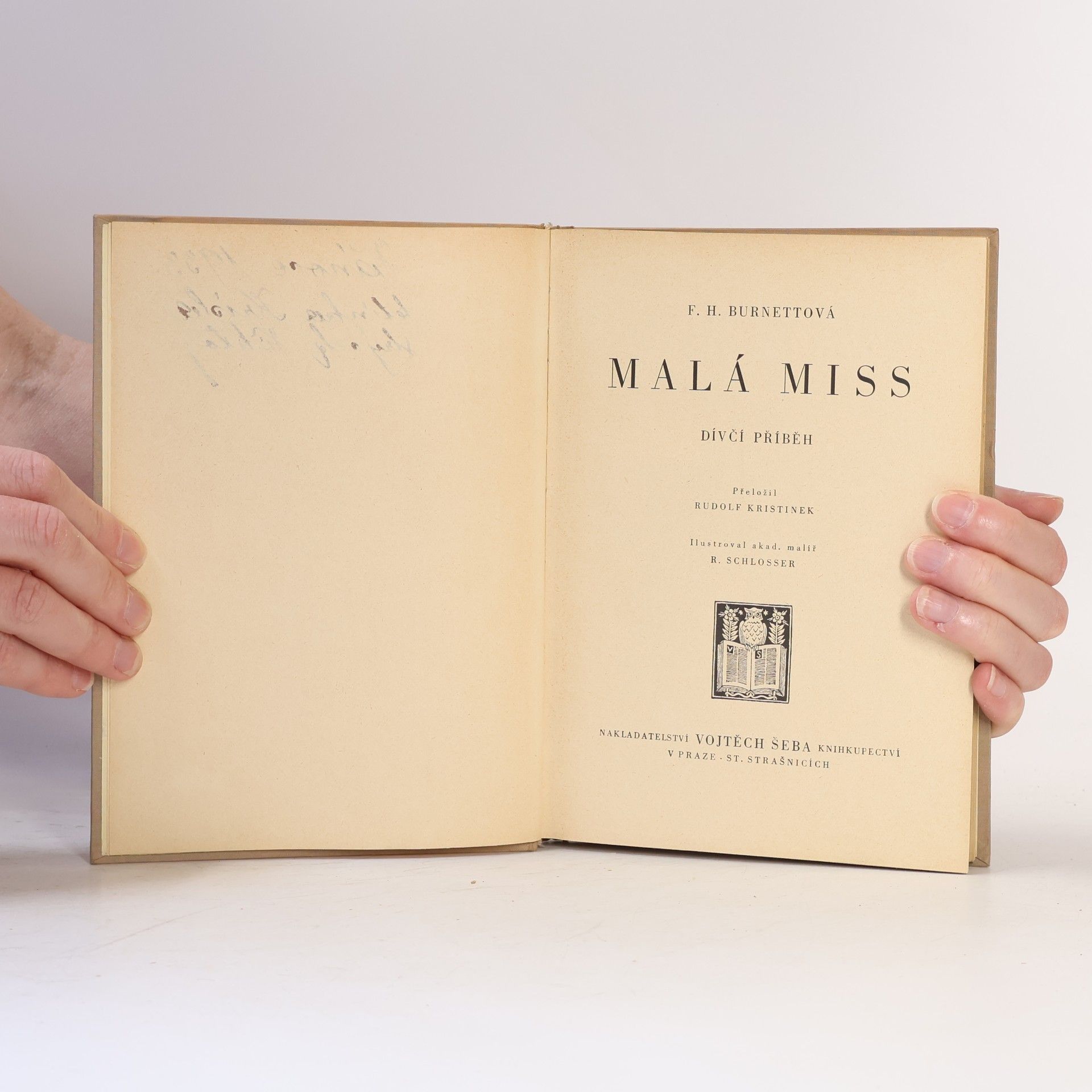 Frances Hodgson Burnett Malá Miss