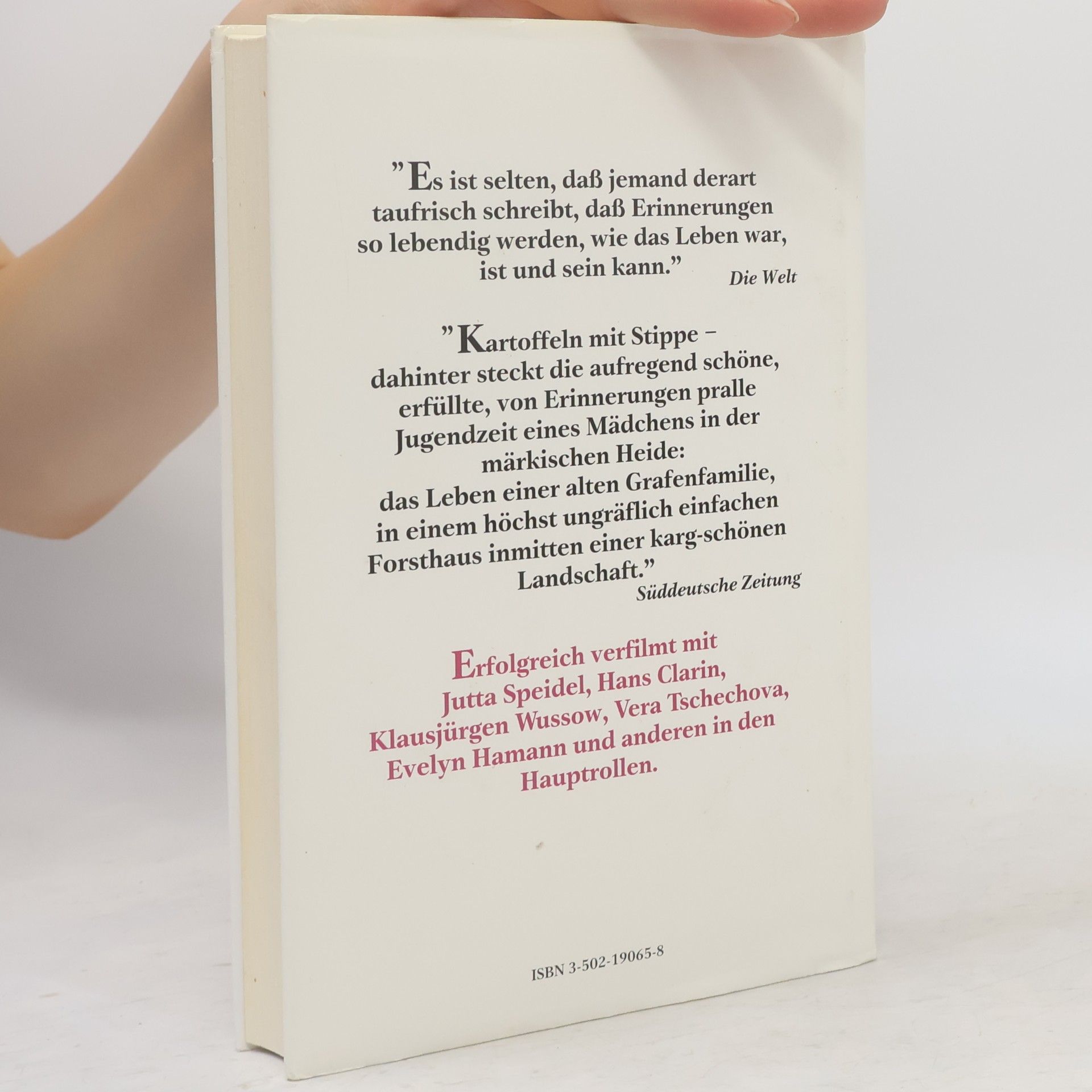 Ilse Gräffin von Bredow  Kartoffeln mit Stippe