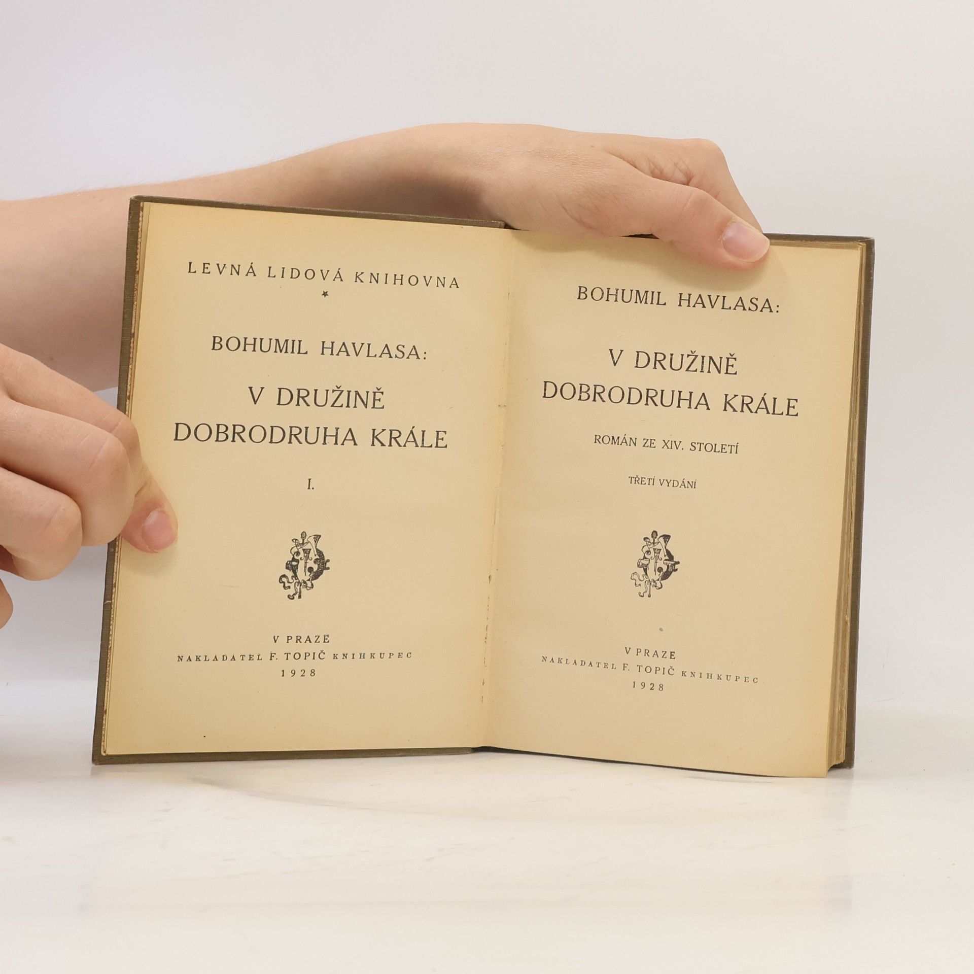 Bohumil Havlasa V družině dobrodruha krále I.