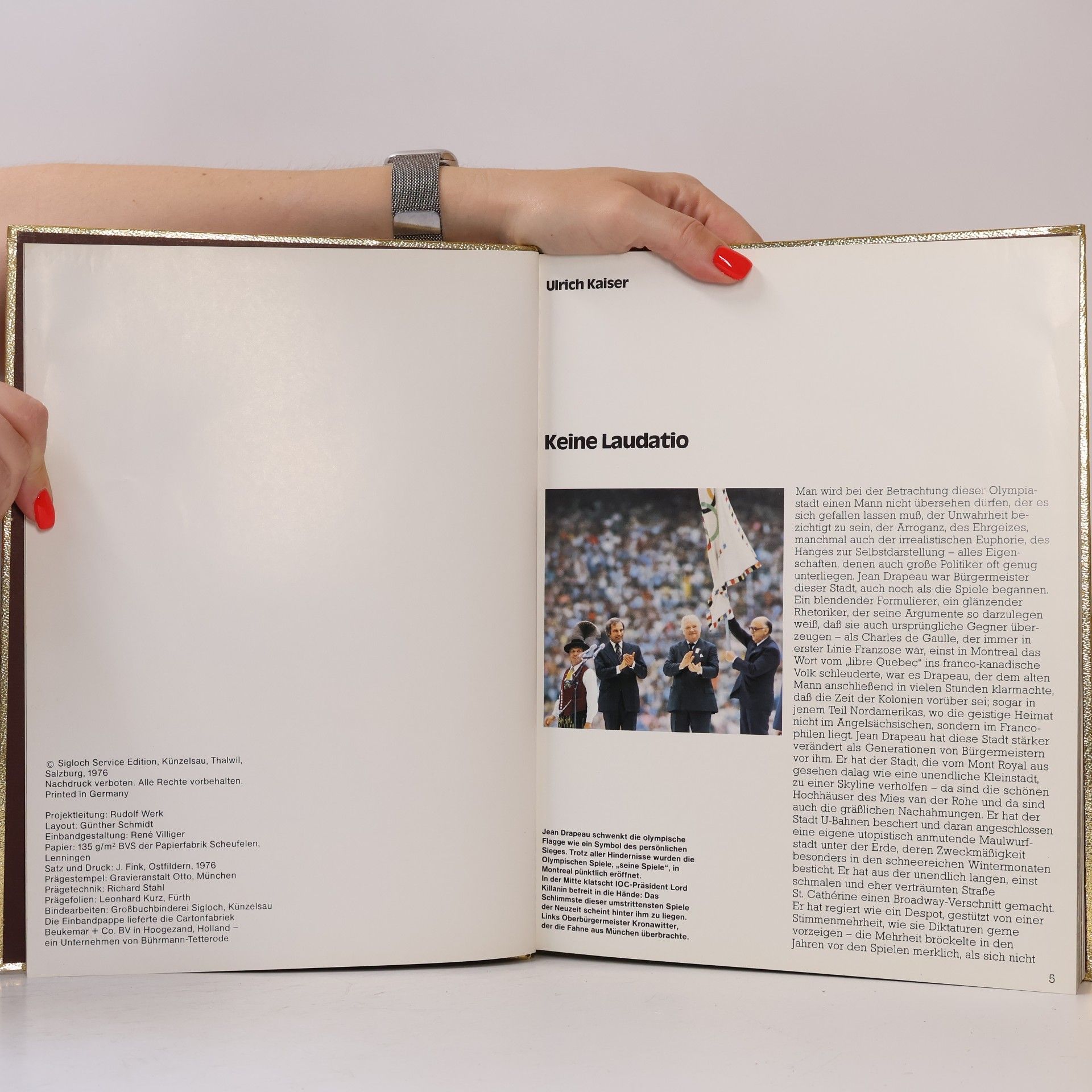 Erich Baumann Olympsiche sommerspiele 76 Montreal