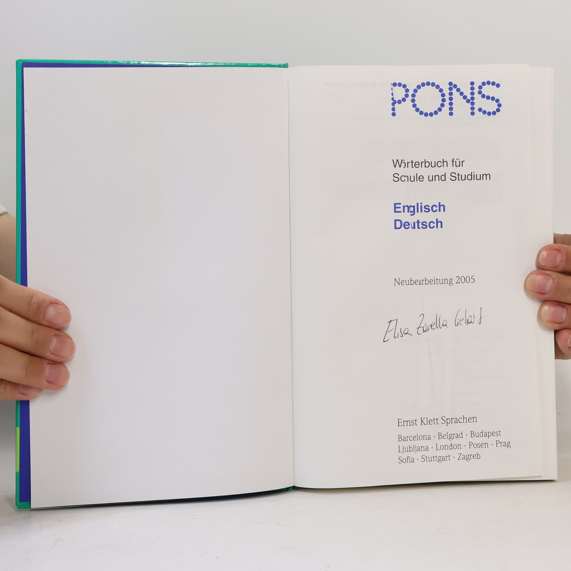 Katja Daiss PONS Wörterbuch für Schule und Studium