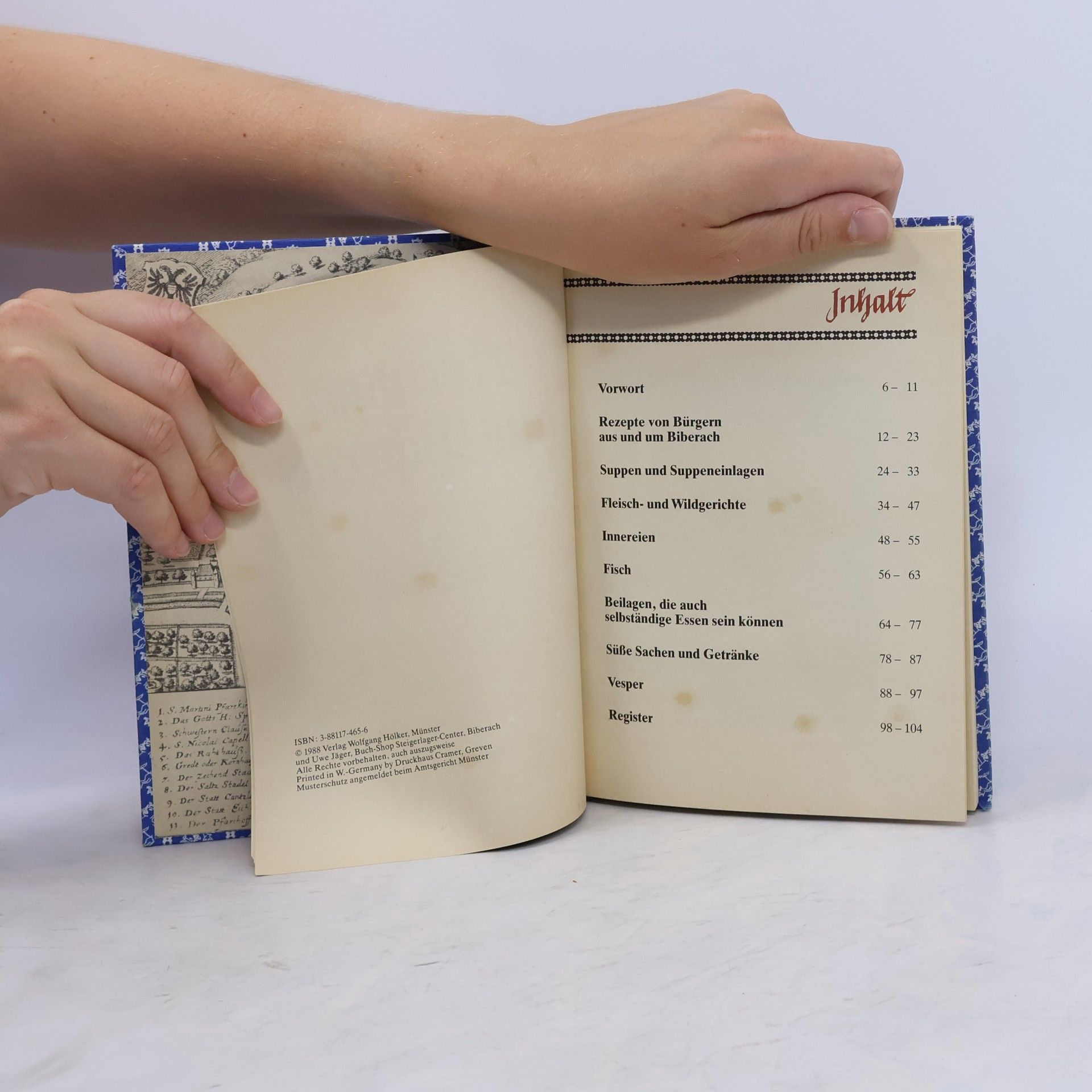 Uwe Jäger Das Kochbuch aus Biberach
