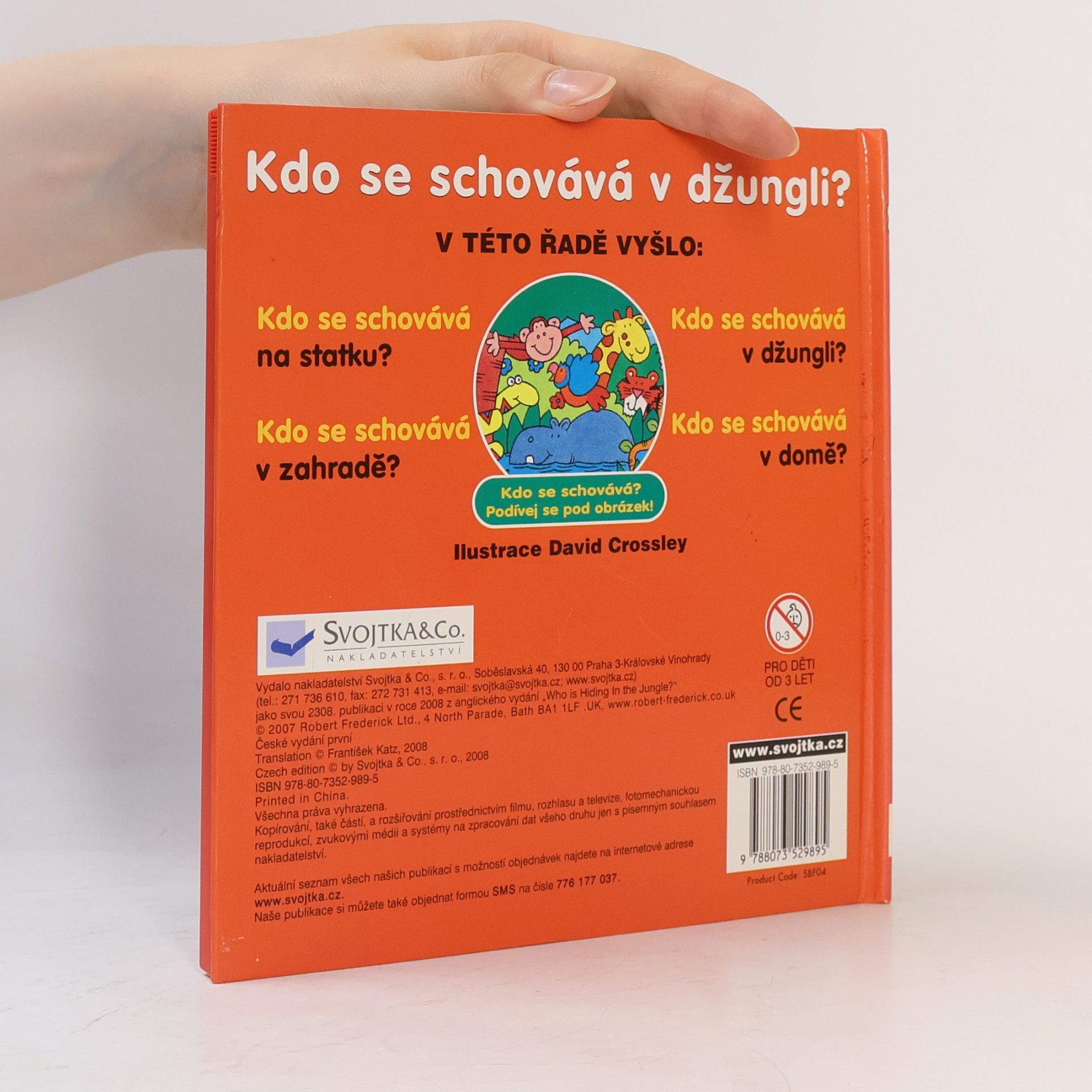 Collectif d'auteurs Kdo se schovává v džungli? Kniha se zvuky