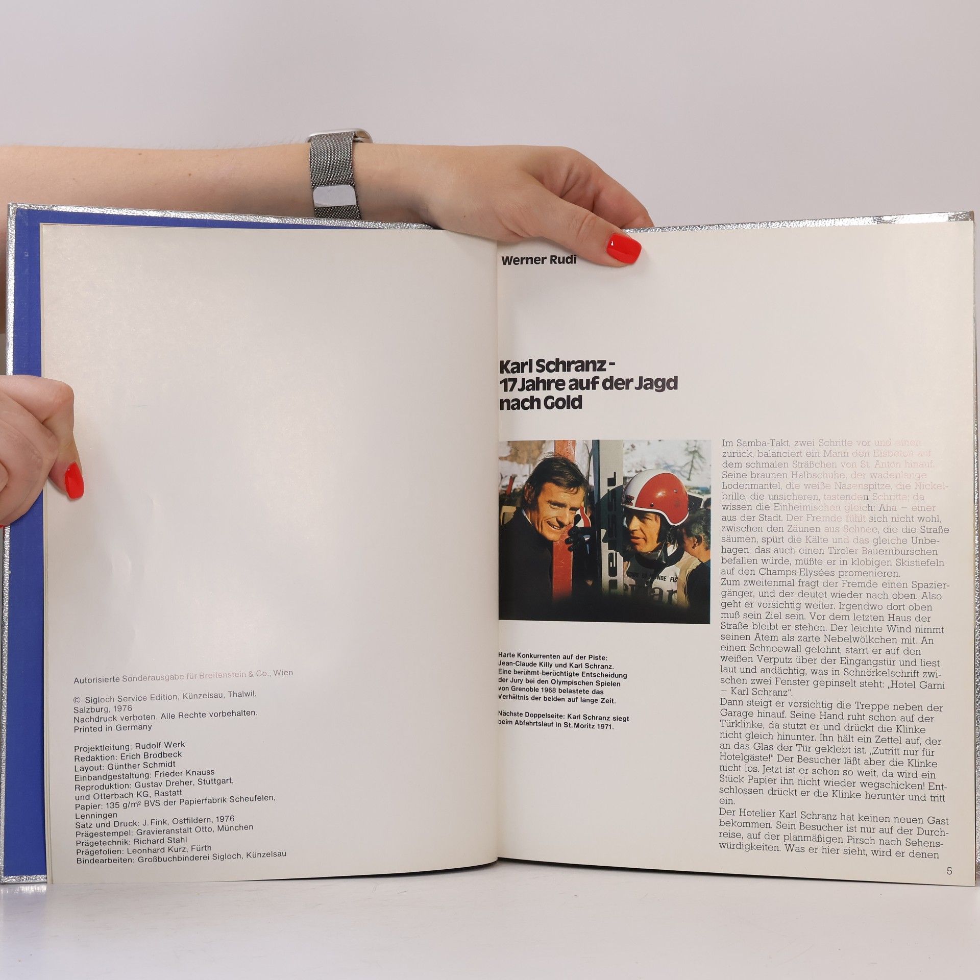 Karl Schranz Olympische Winterspiele ’76. Innsbruck