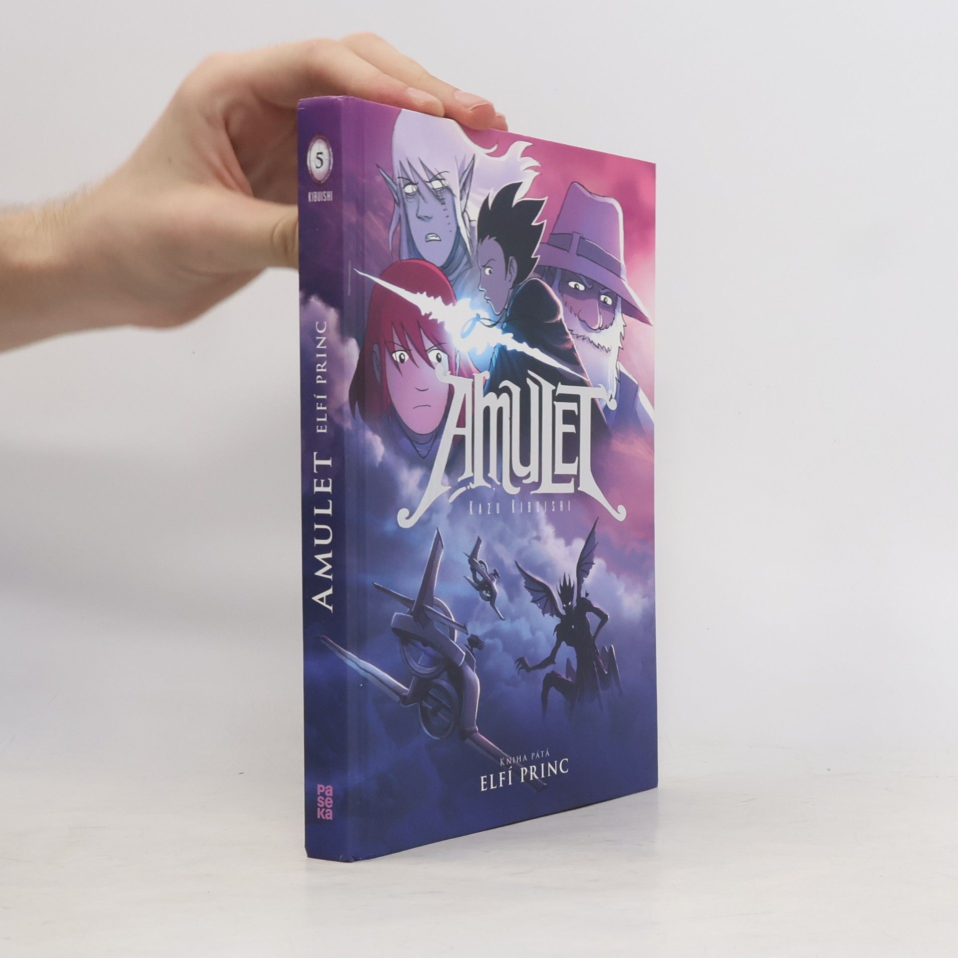 Kazu Kibuishi Elfí princ. Amulet 5