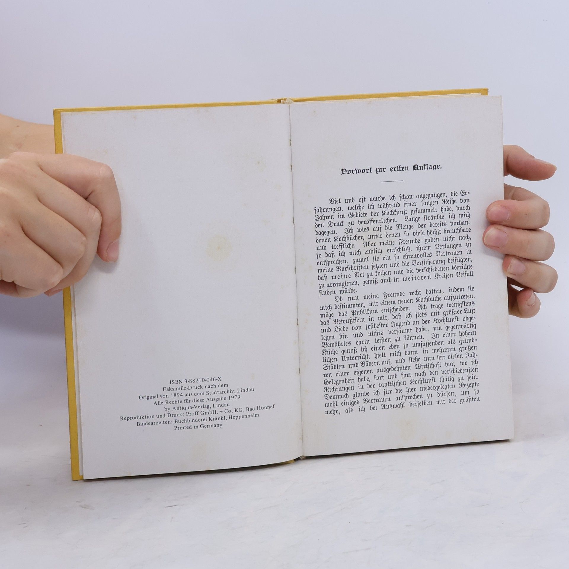 Christine Charlotte Riedl Lindauer Kochbuch (Faksimile-Druck nach dem Original von 1894)