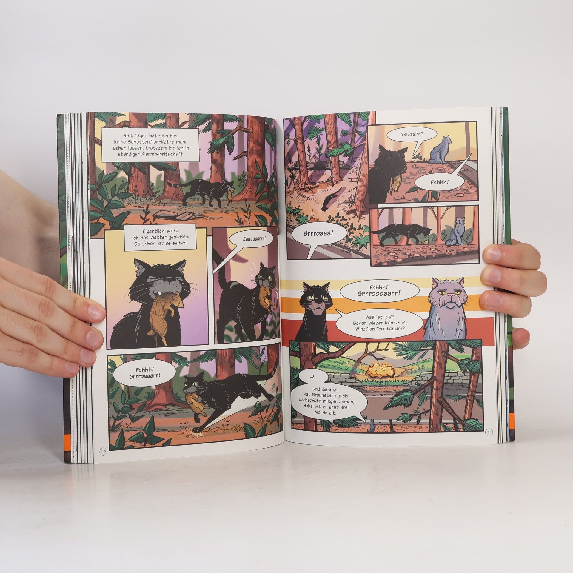 Dan Jolley Erin Hunter, Warrior Cats, Graphic Novel - Verbannung aus dem SchattenClan