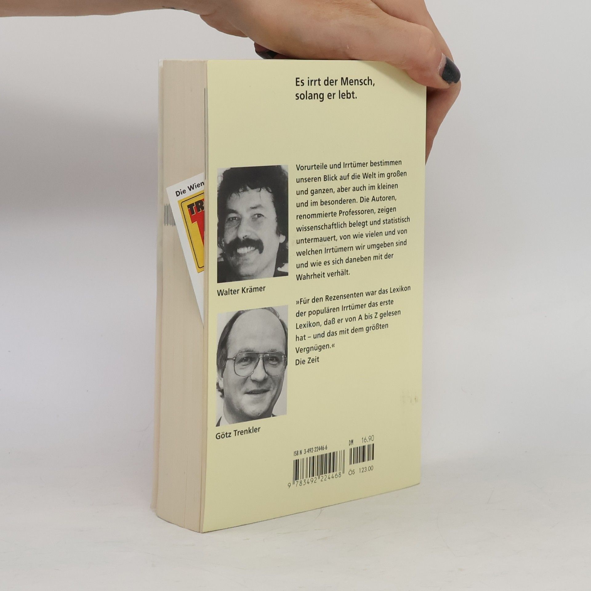 Walter Krämer Lexikon der populären Irrtümer