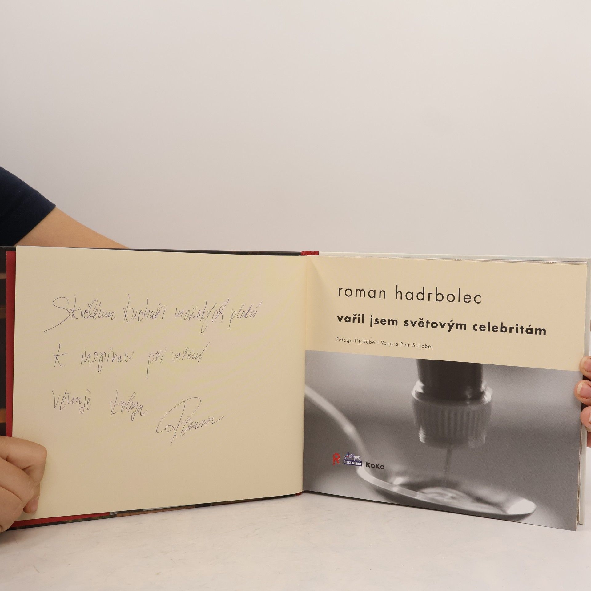 Hadrbolec Roman Vařil jsem světovým celebritám