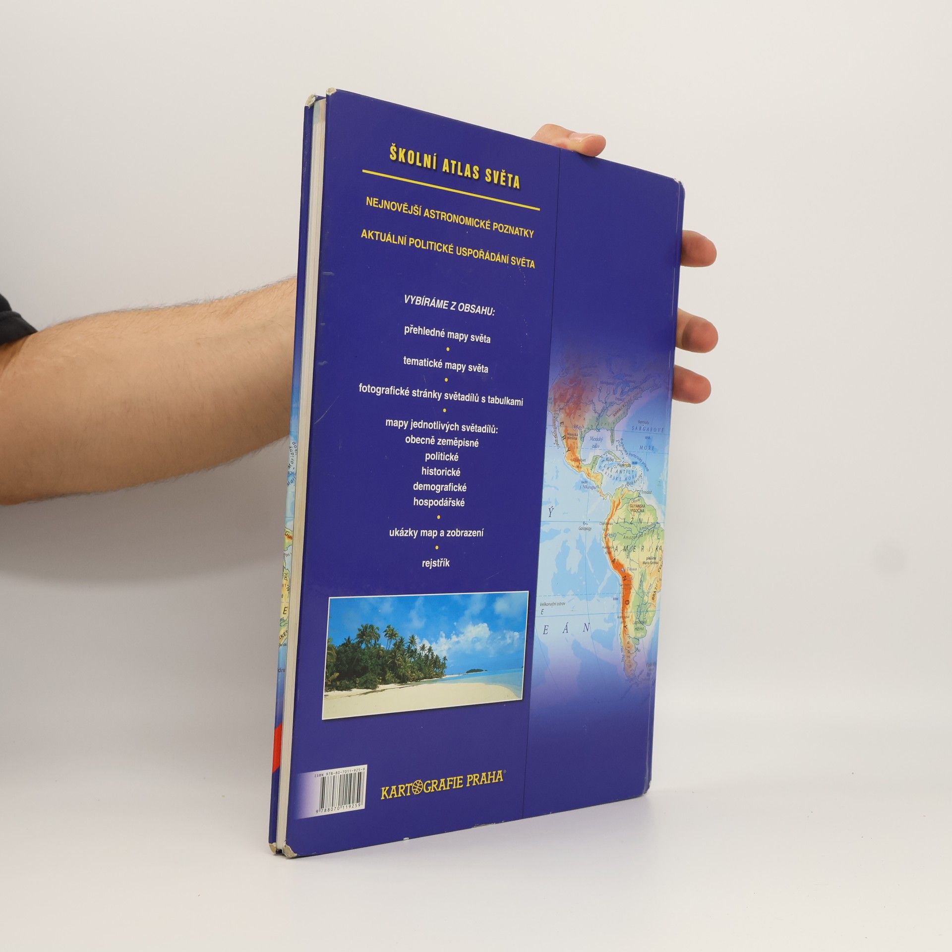Kolektiv autorů Školní atlas světa