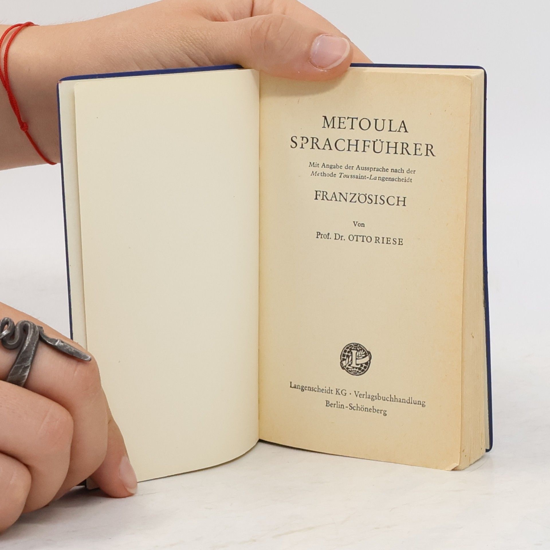Collectif d'auteurs Langenscheidts Metoula Sprachführer. Französisch