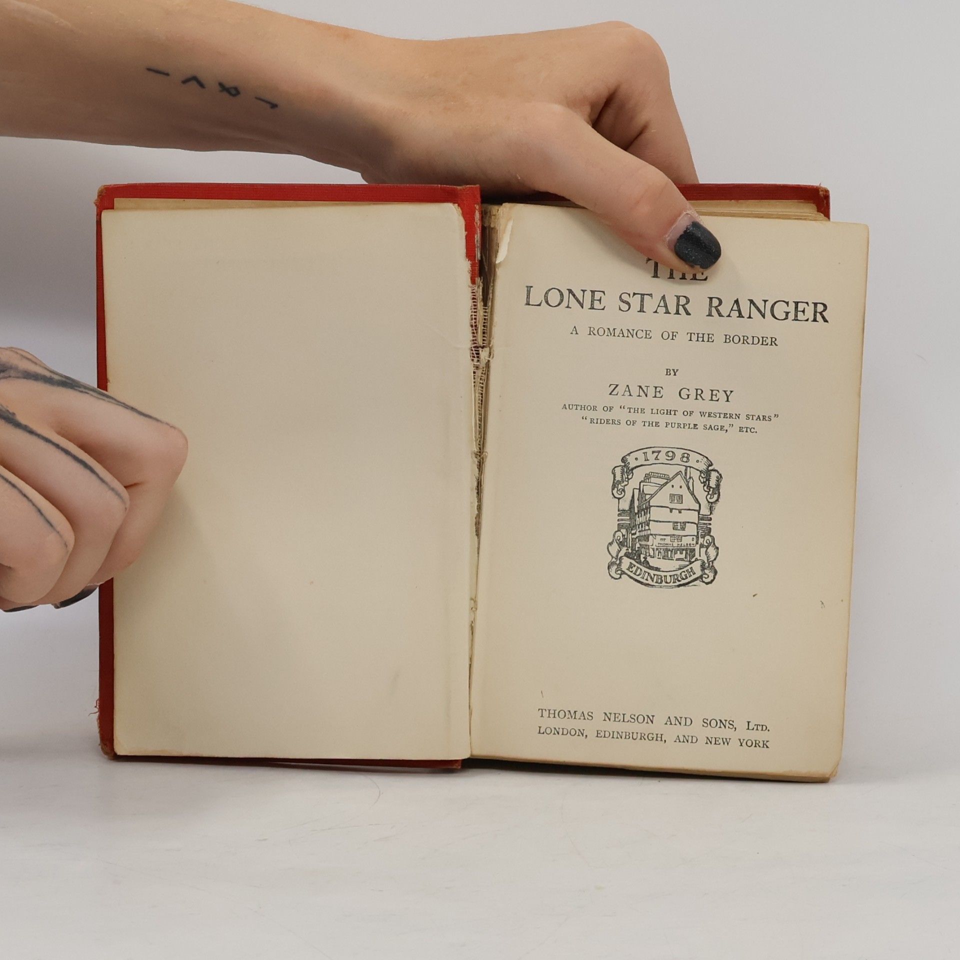 Zane Grey The Lone Star Ranger