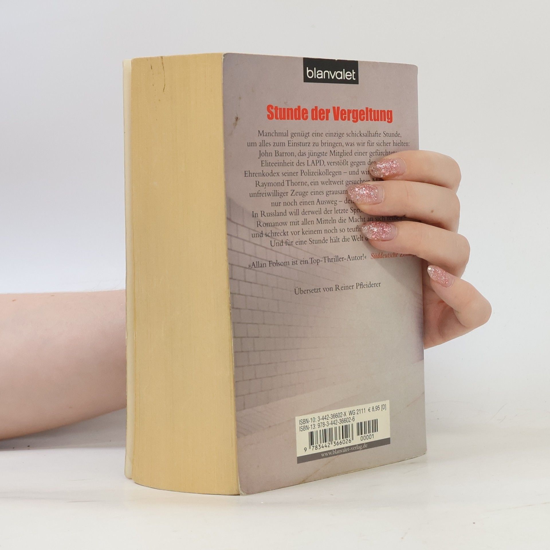 Allan Folsom Stunde der Vergeltung