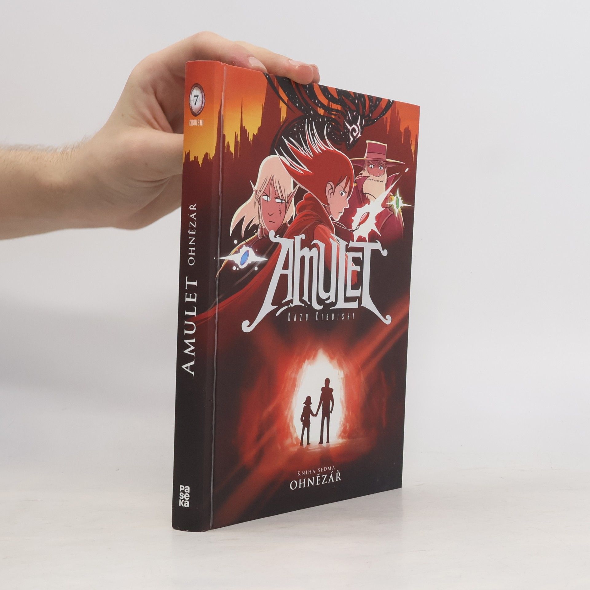 Kazu Kibuishi Amulet. Kniha sedmá, Ohnězář