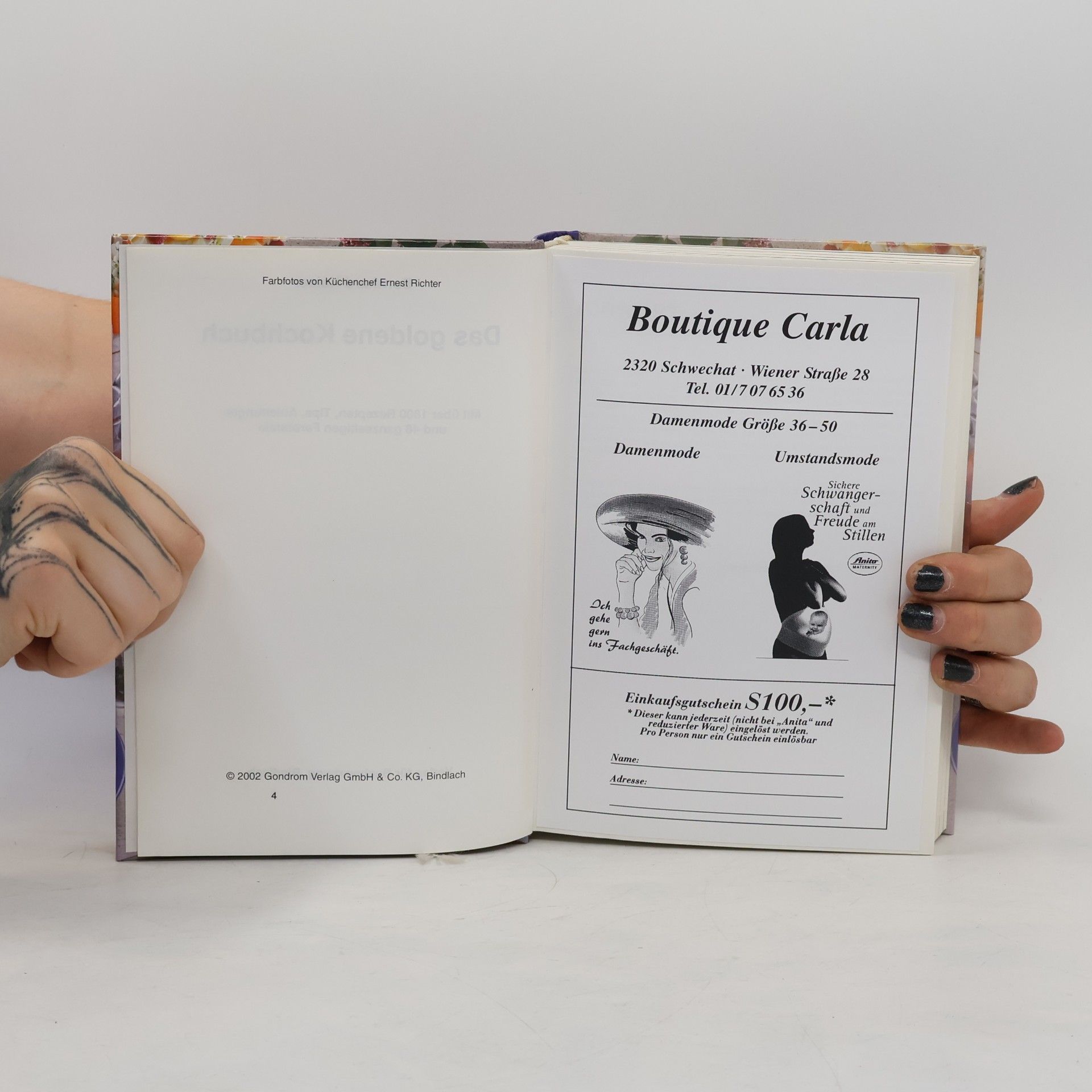 Bernhard Kaiser Das goldene Kochbuch