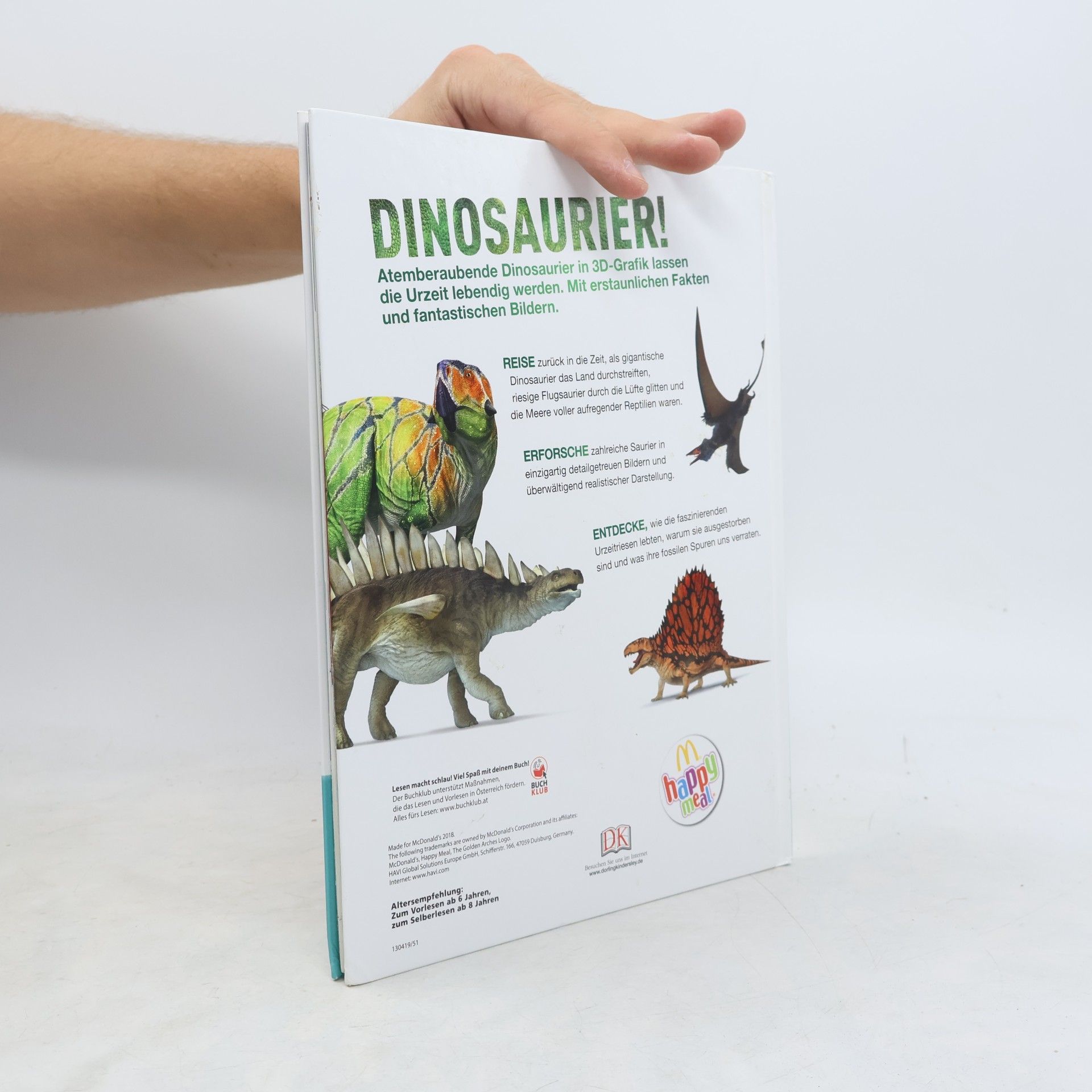 Kolektiv autorů Die Urzeitriesen in spektakulären Bildern Dinosaurier