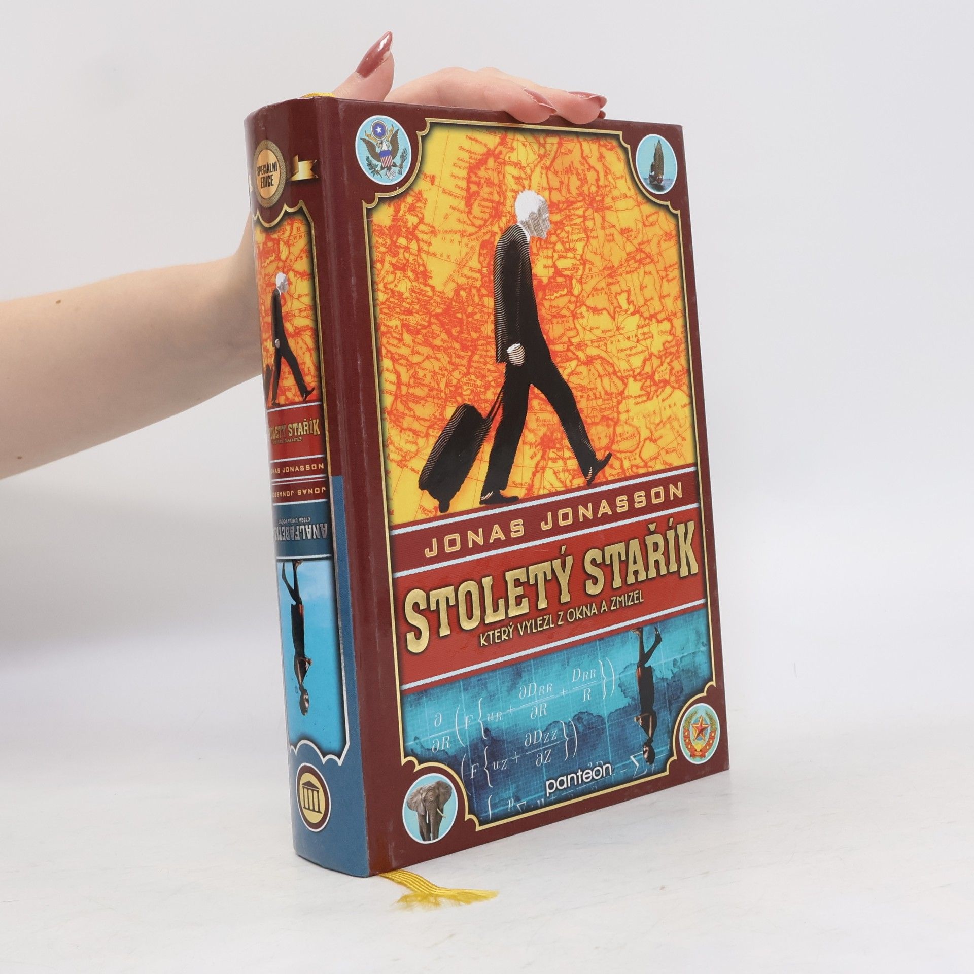 Jonas Jonasson Analfabetka, která uměla počítat ; Stoletý stařík, který vylezl z okna a zmizel
