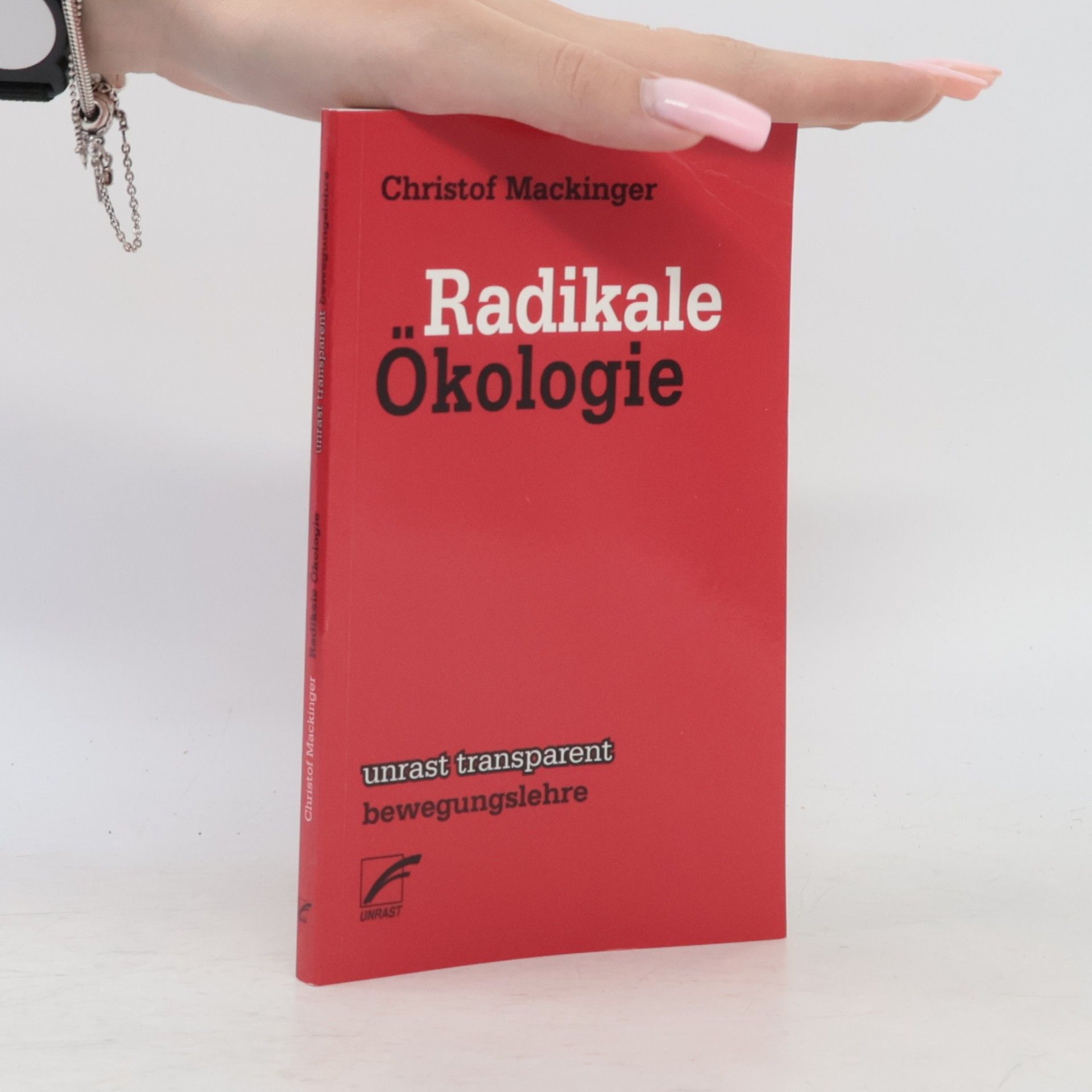 Christof Mackinger Unrast transparent Bewegungslehre: Radikale Ökologie
