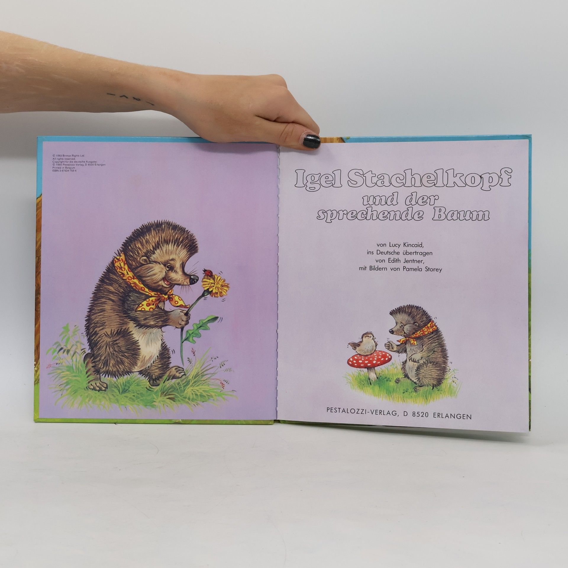Lucy Kincaid Igel Stachelkopf und der sprechende Baum