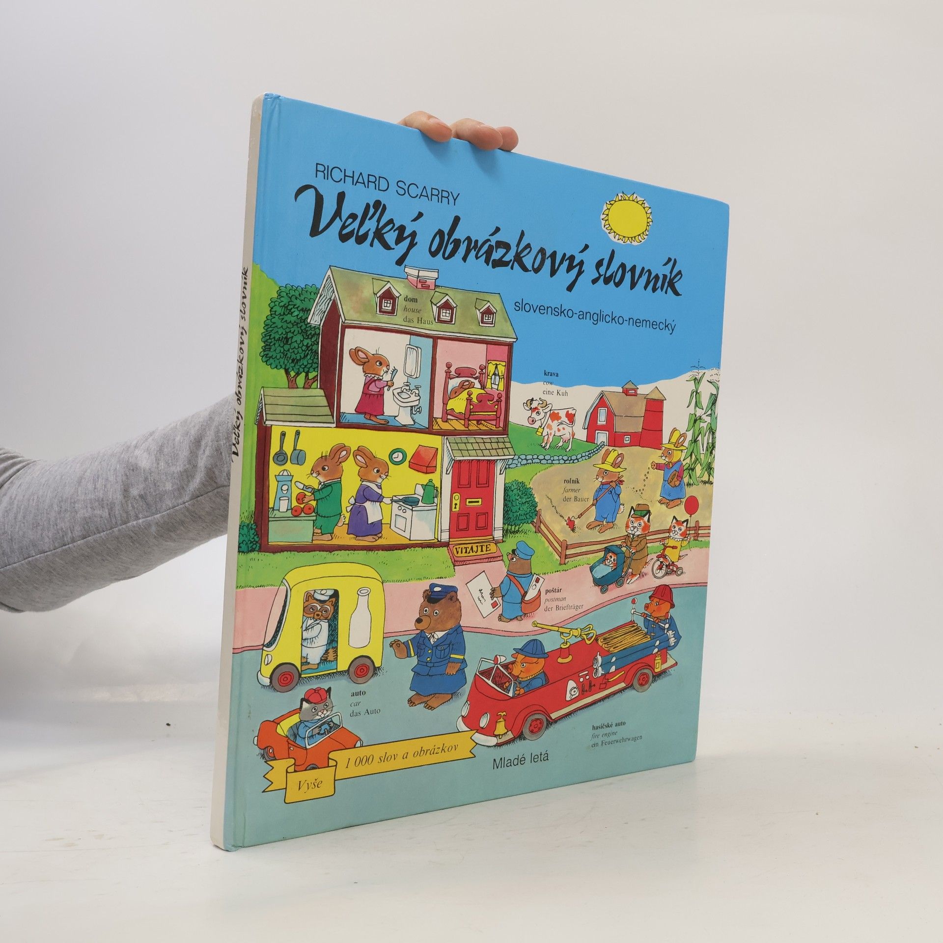 Richard Scarry Veľký obrázkový slovník. Slovensko-anglicko-nemecký