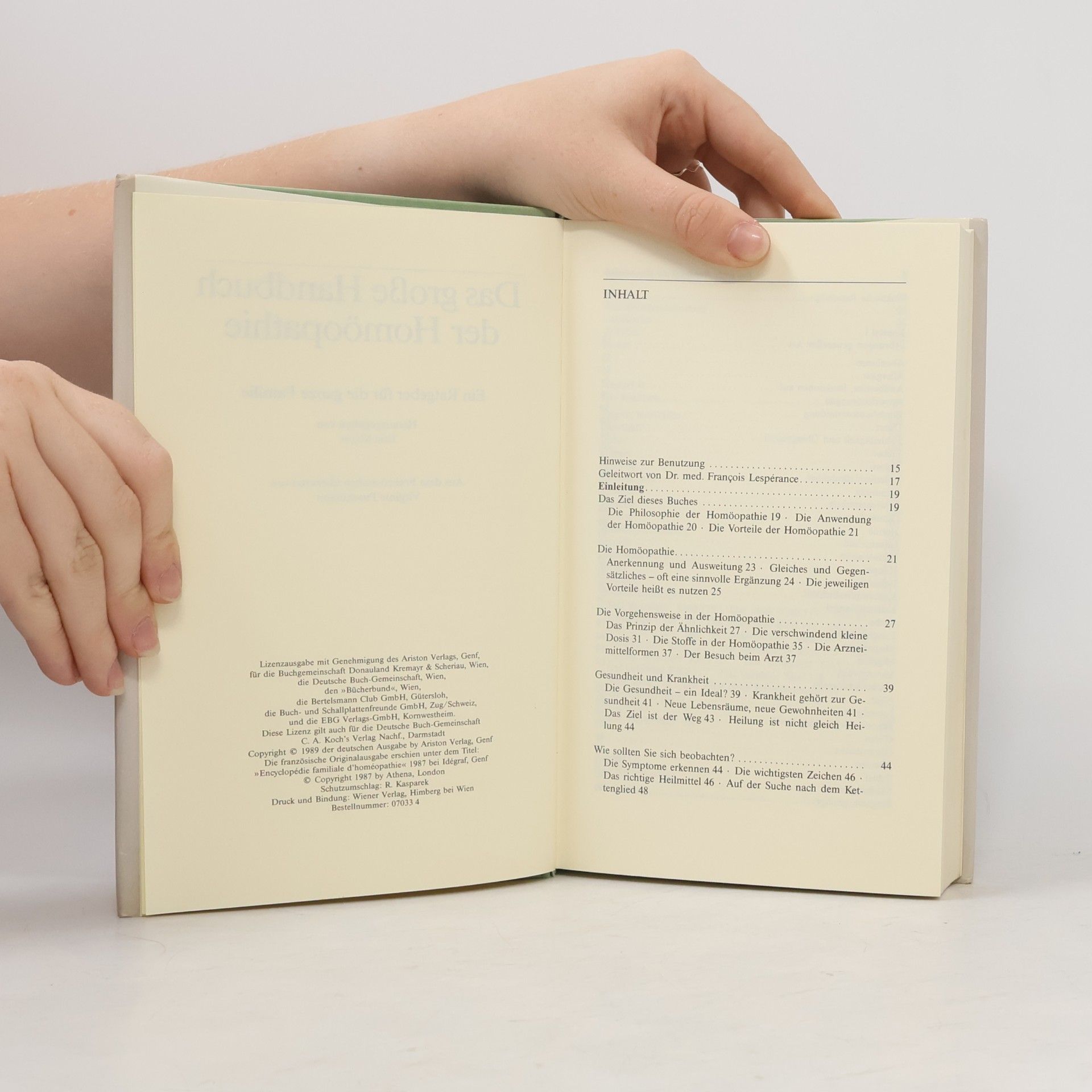 Eric A. Meyer Das groẞe Handbuch der Homöopathie